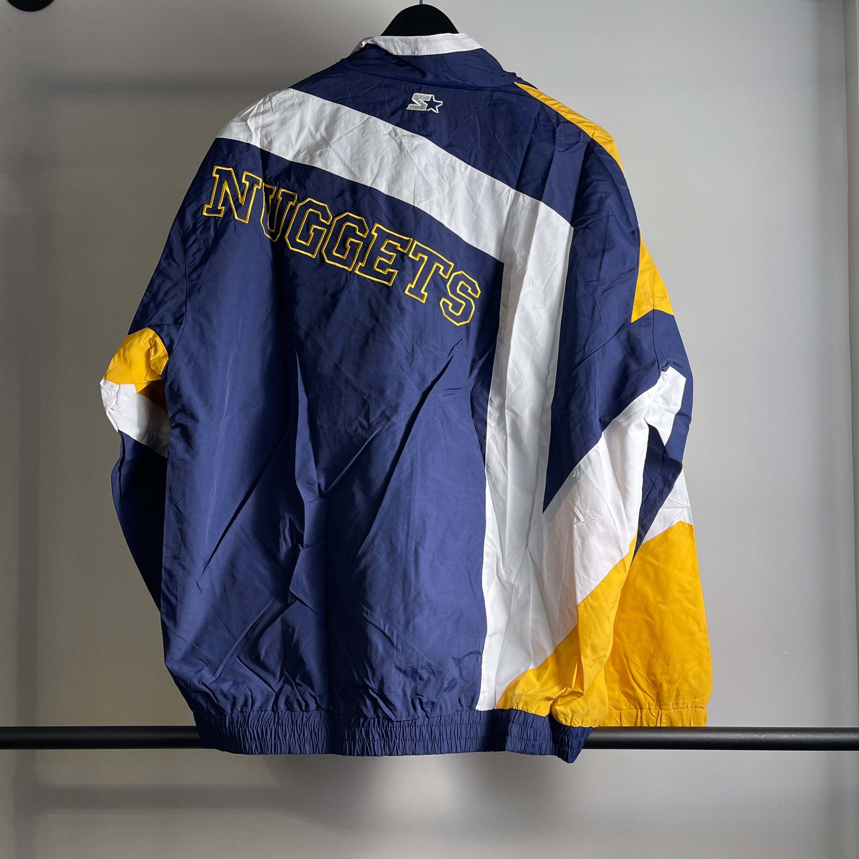 Retro Starter NBA Denver Nuggets windbreaker jacket XL
