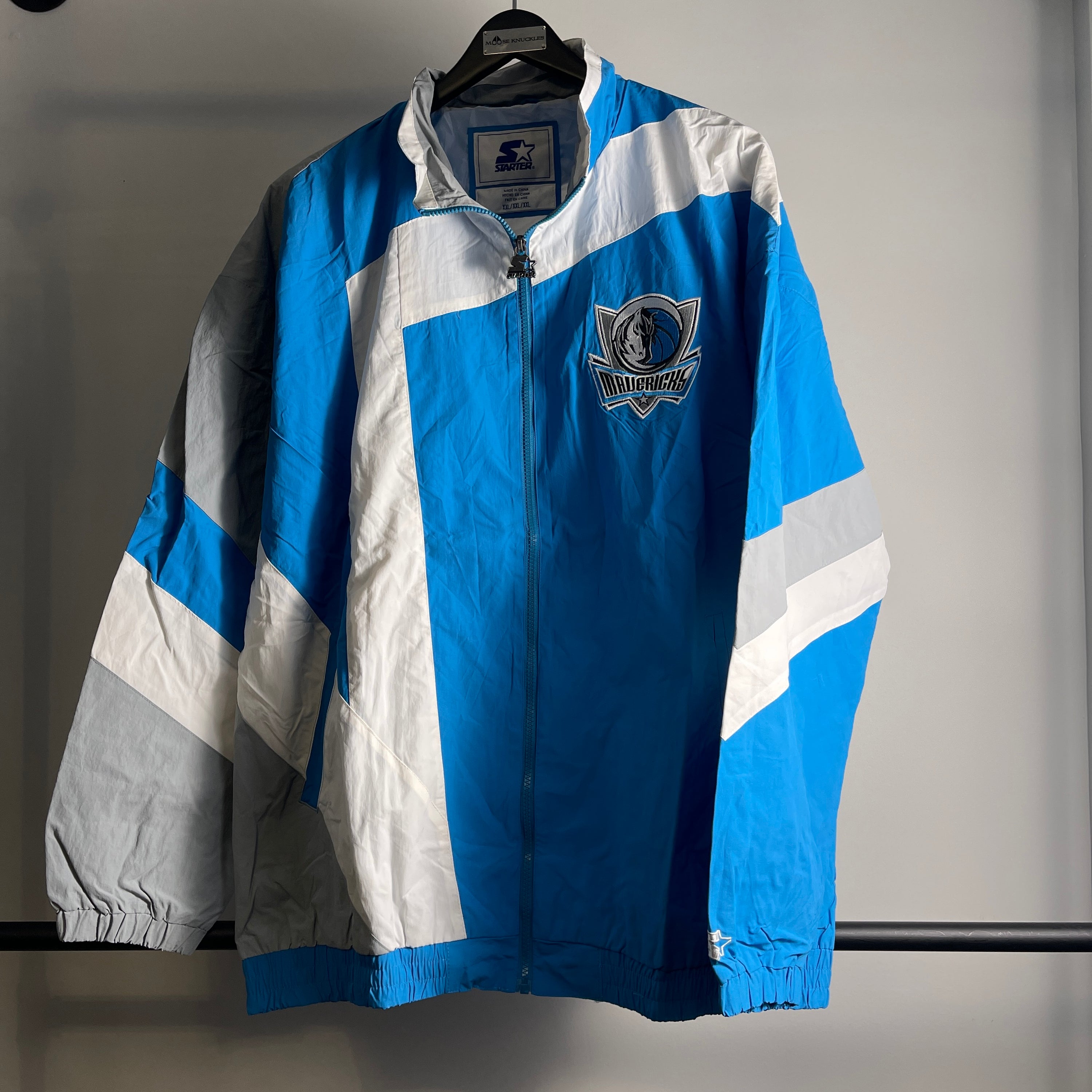Retro Starter NBA Dallas Mavericks windbreaker jacket XXL-XXXL