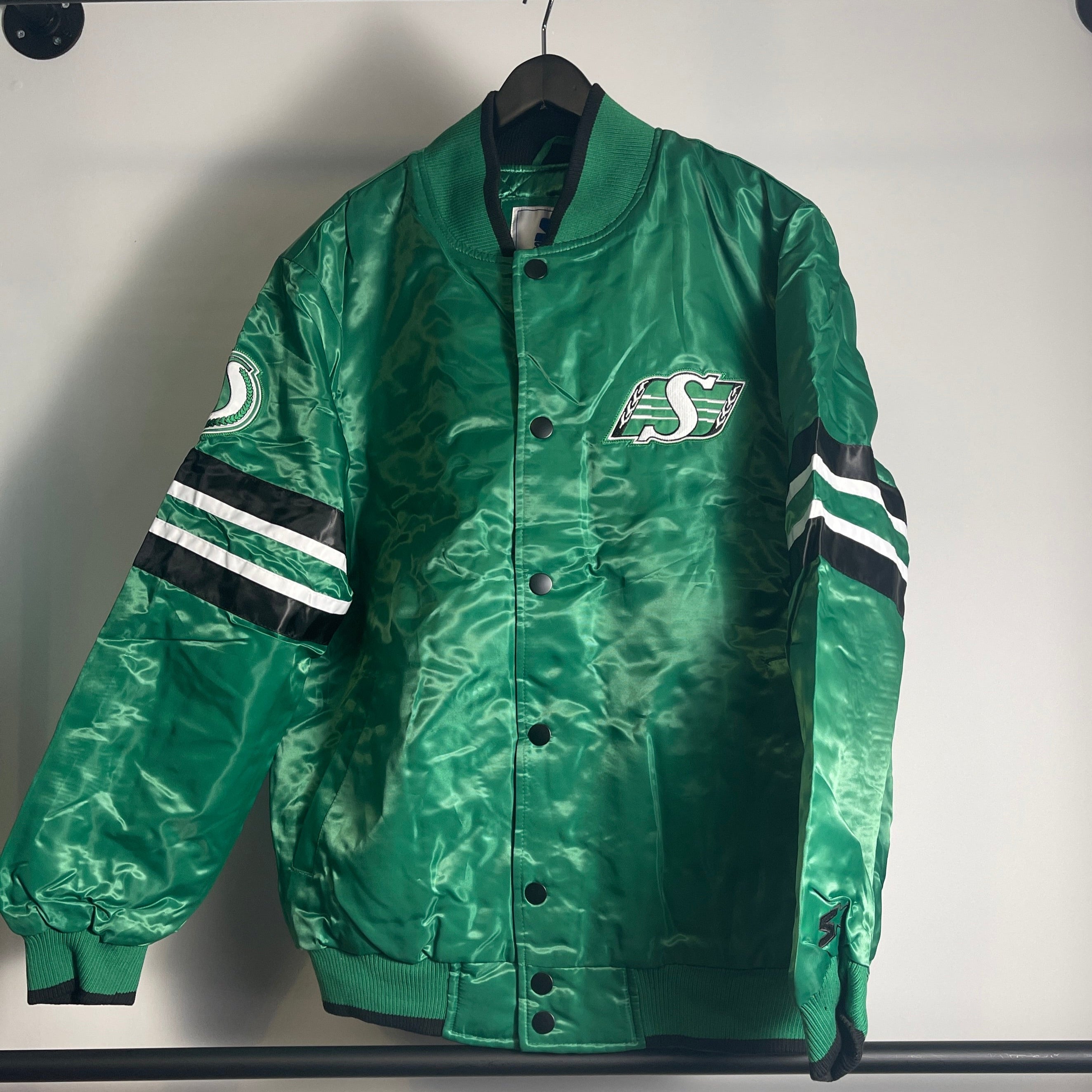 Starter CFL Saskatchewan Roughriders Jacket Size L