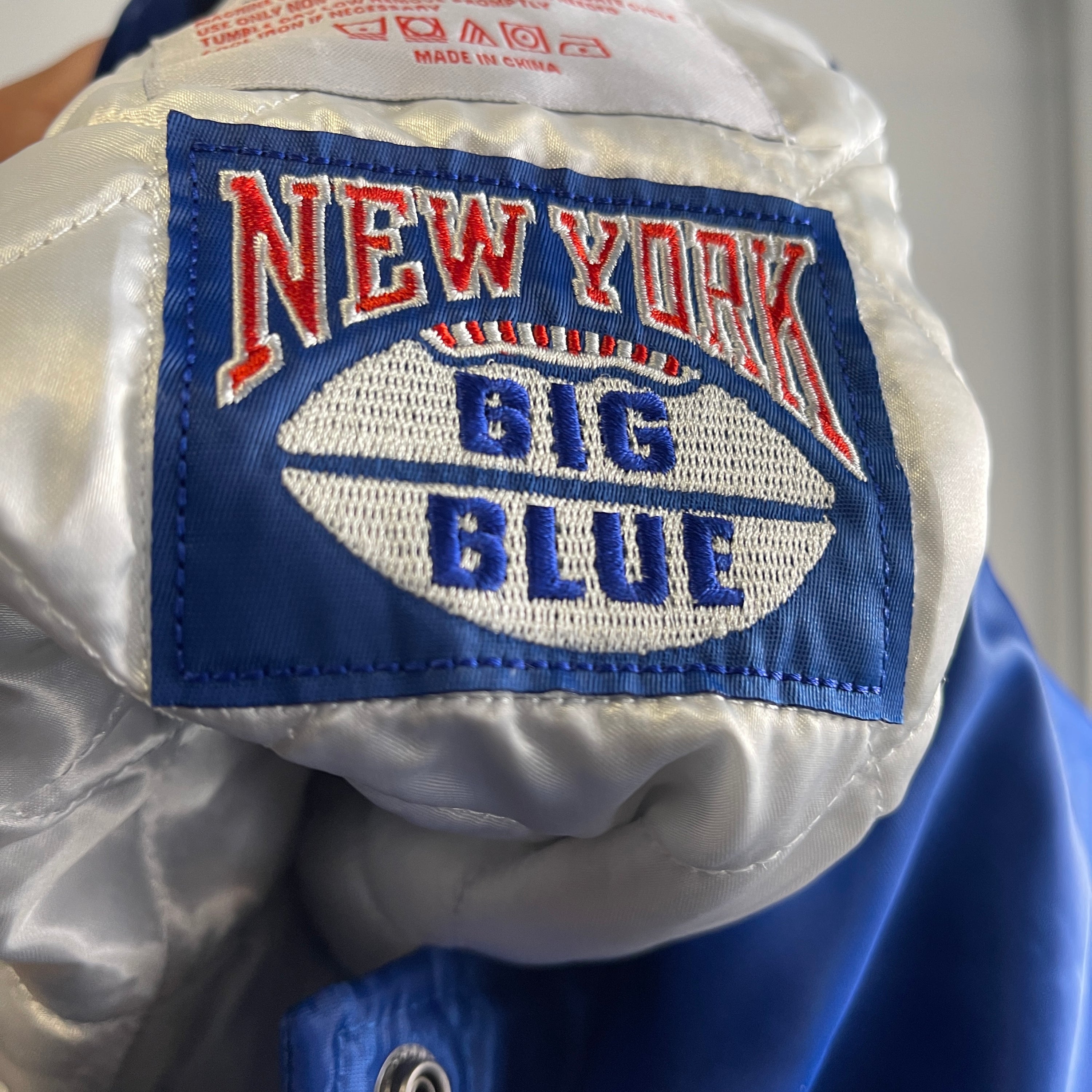 Starter Homage Exclusive NFL New York Giants Jacket size M