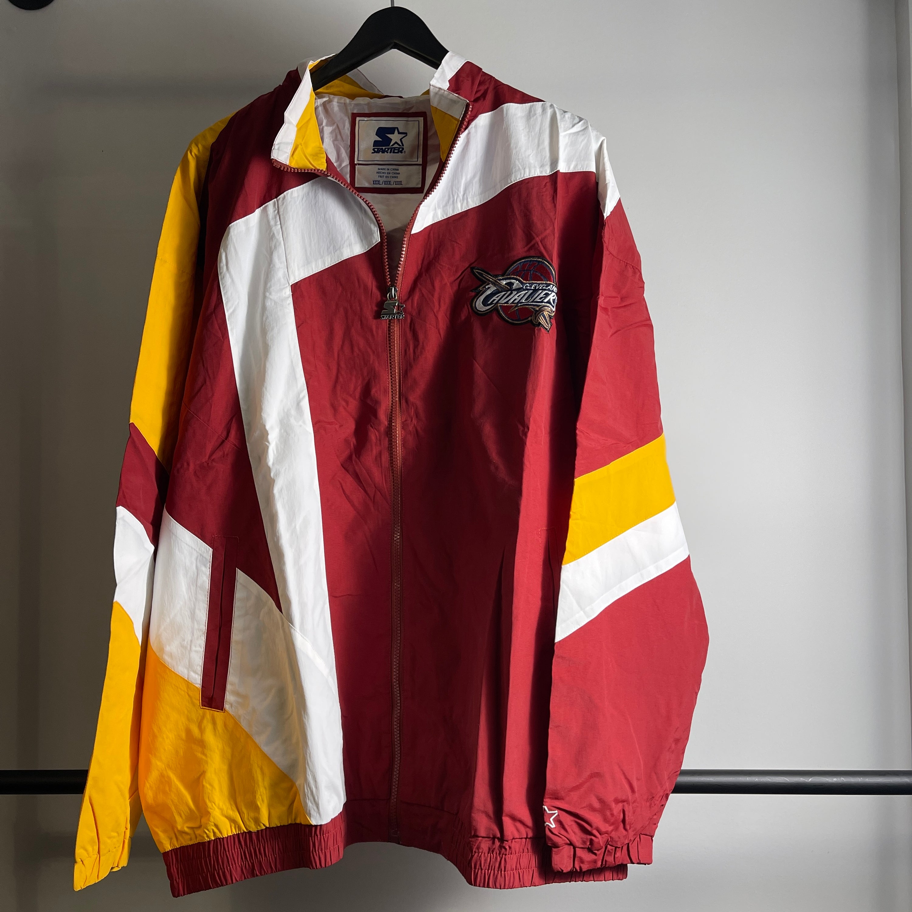 Retro Starter NBA Cleveland Cavaliers windbreaker jacket XL-3XL