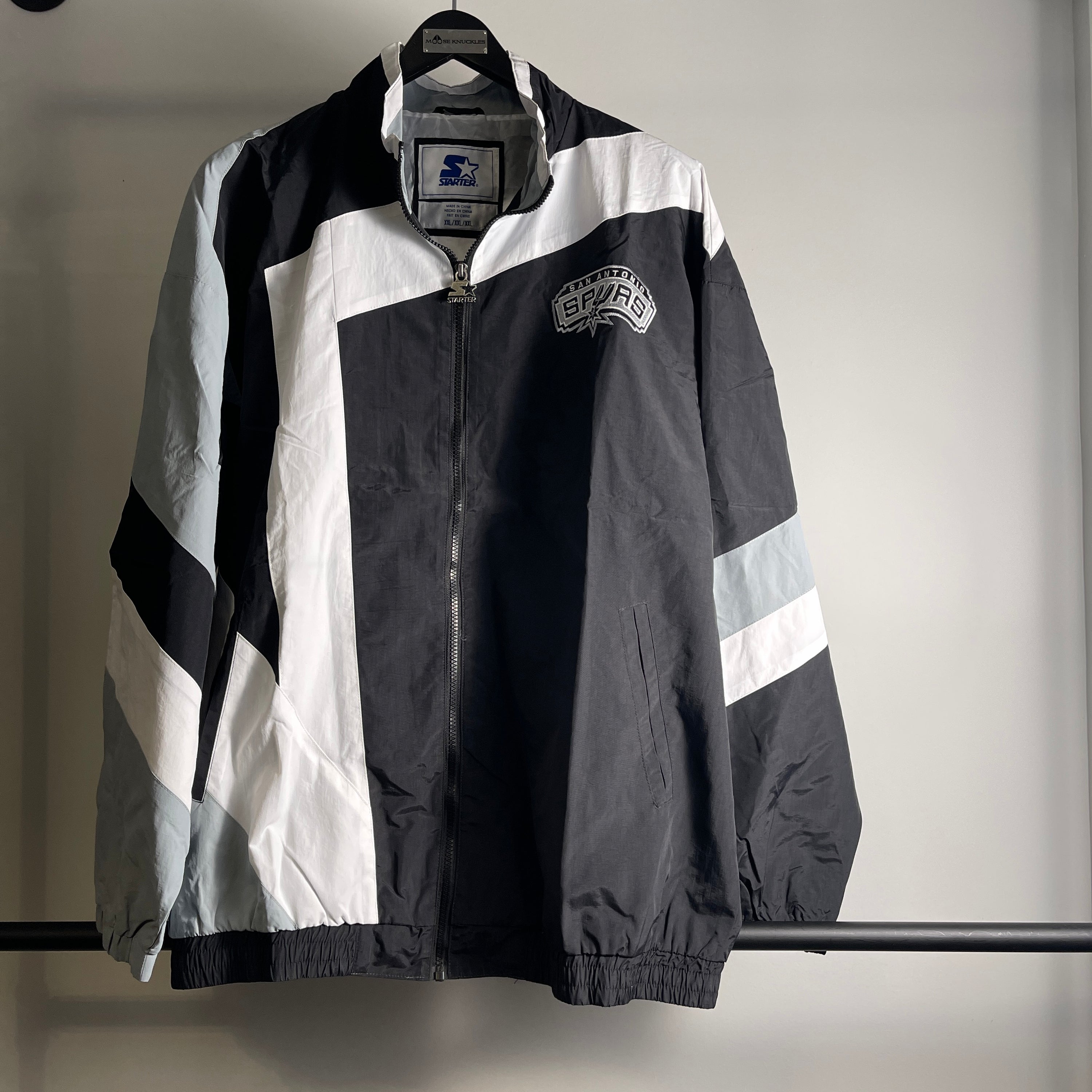 Retro Starter NBA San Antonio Spurs windbreaker jacket M XL XXL