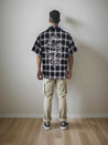 premium short sleeve wrinkle free chicano flannel Shirt