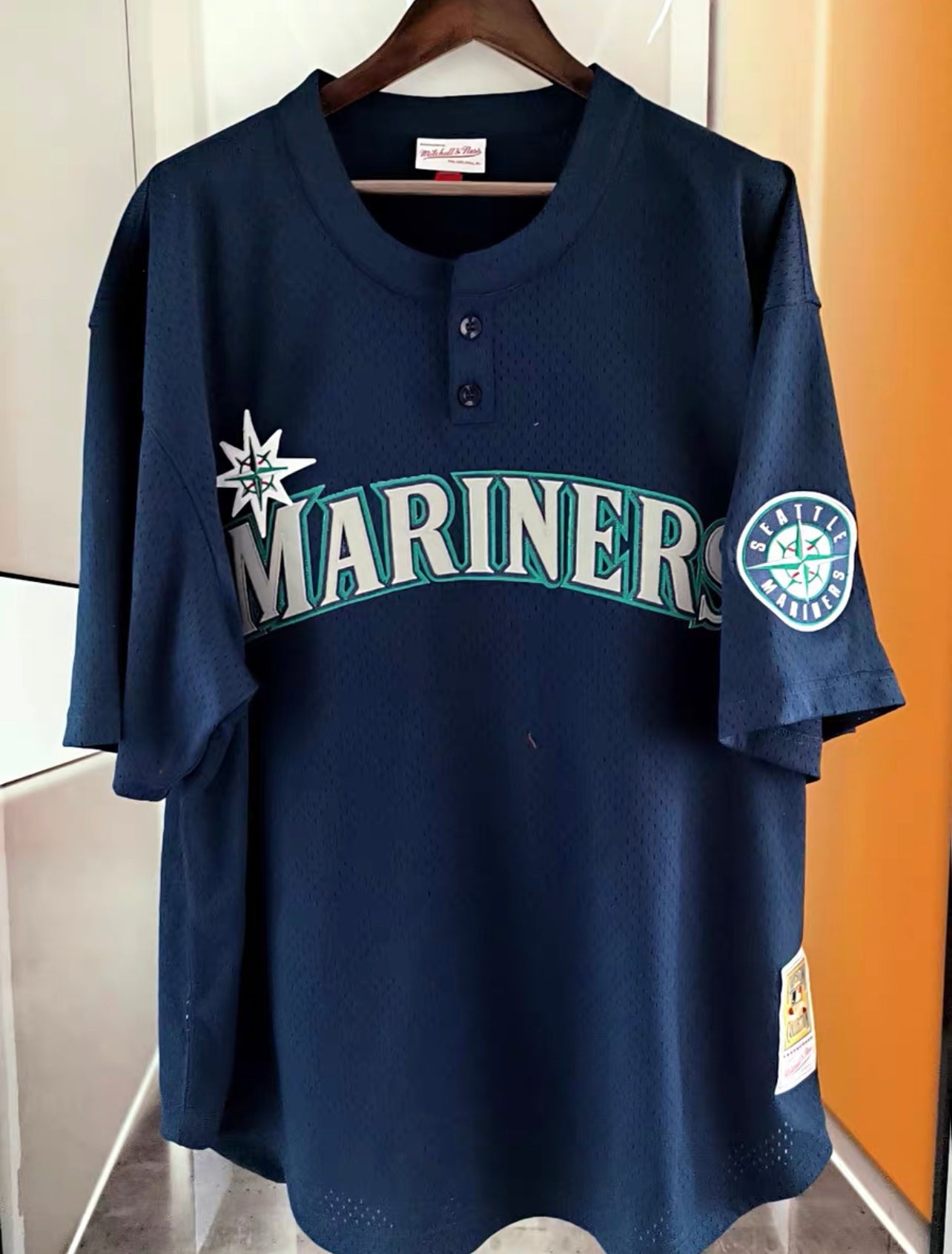 Mitchell&Ness MLB Seattle Mariners Griffey jr jersey size 2XLB