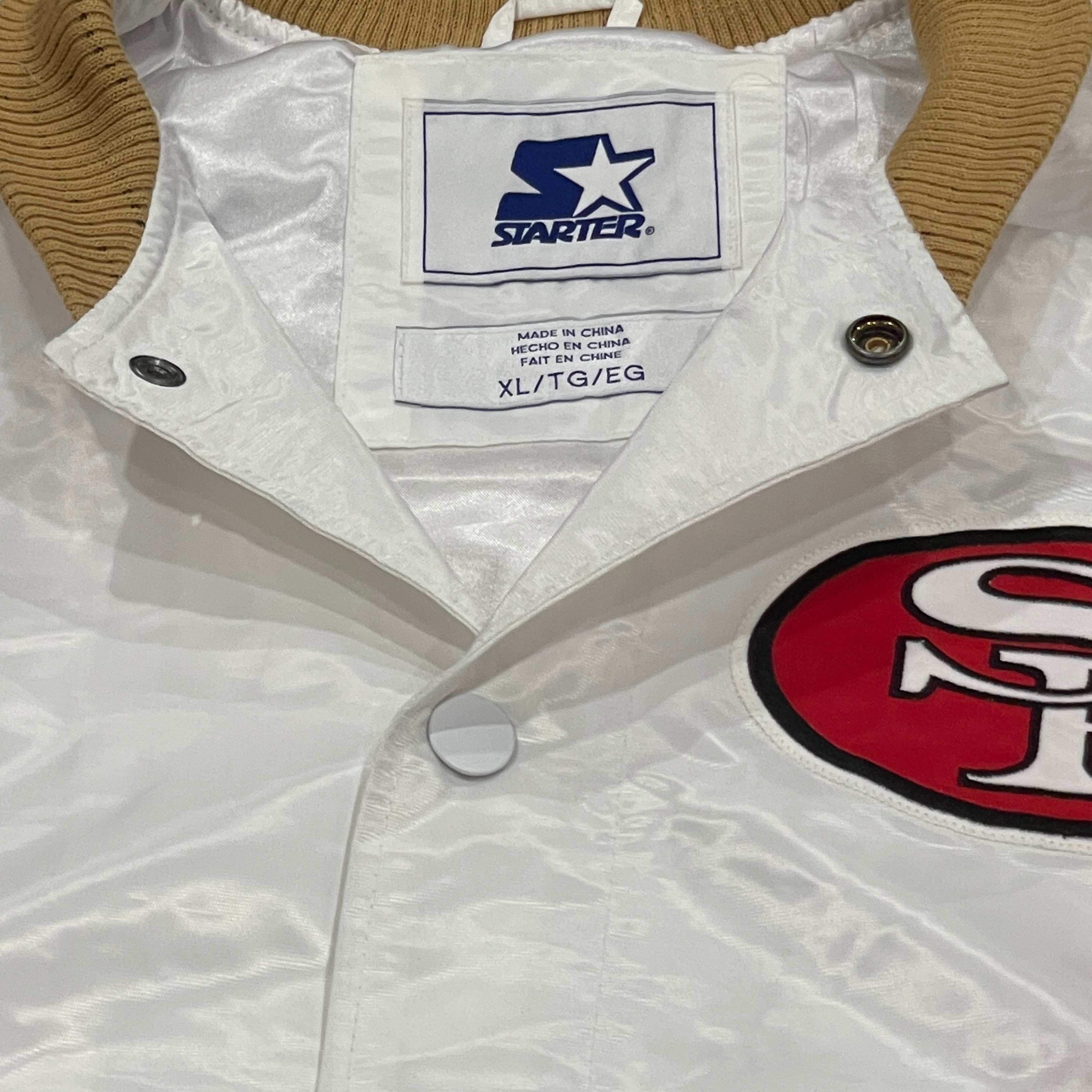 Starter NFL San Francisco 49ers Light Weight Jacket Size XL