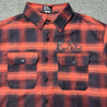 premium short sleeve wrinkle free chicano flannel Shirt