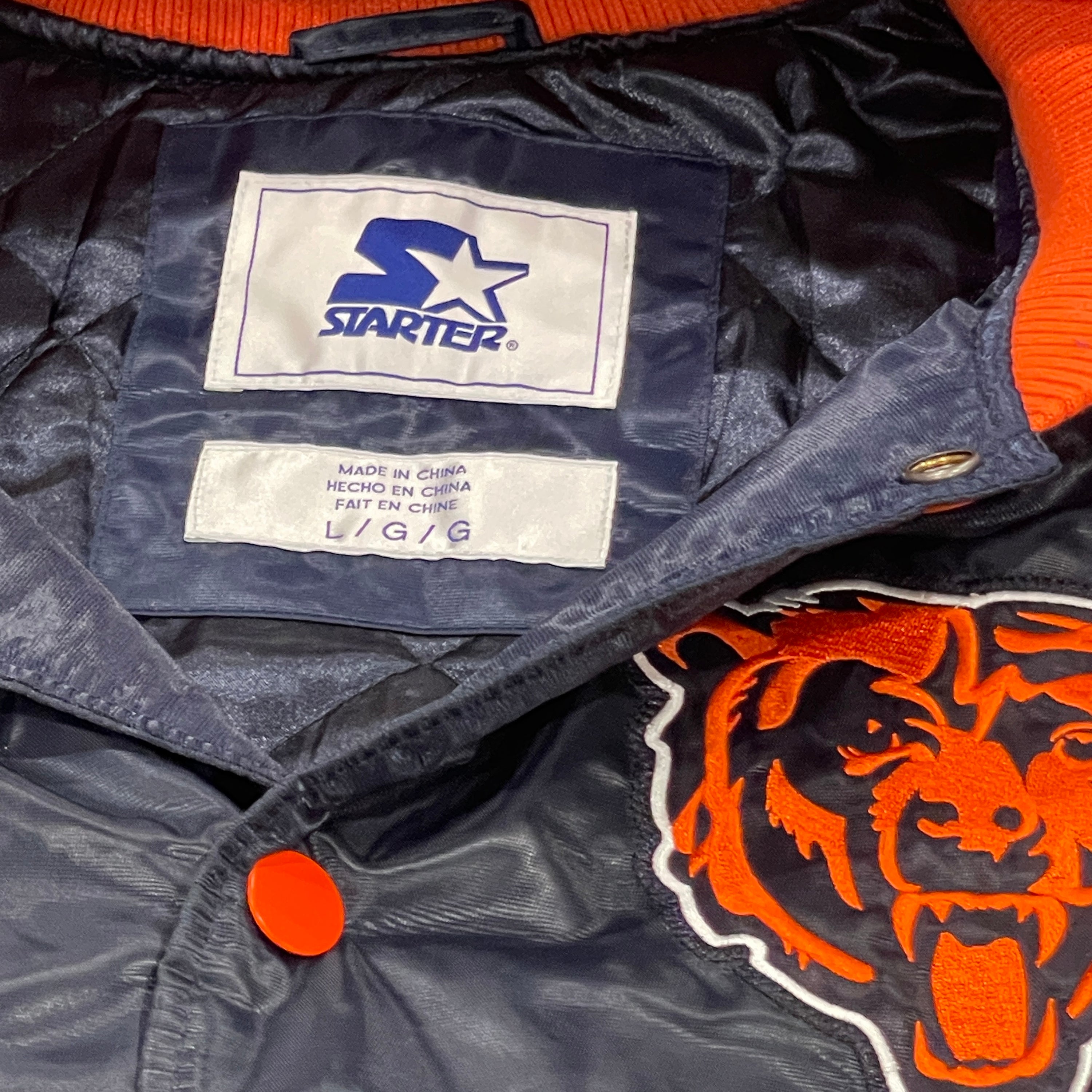 Starter NFL Chicago Bears Jacket size L