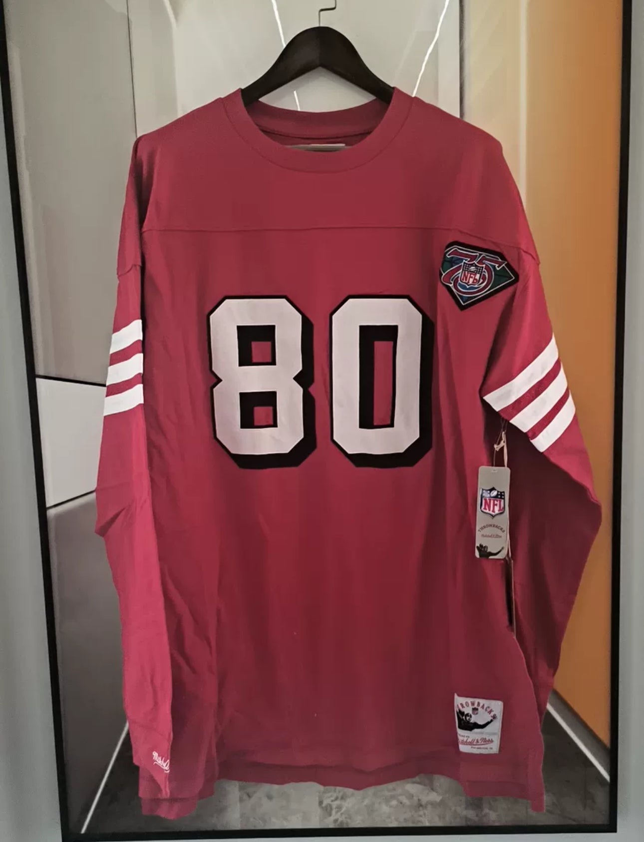 Mitchell&Ness NFL San Francisco 49ers Rice jersey shirt size 2XLT or 3XLT