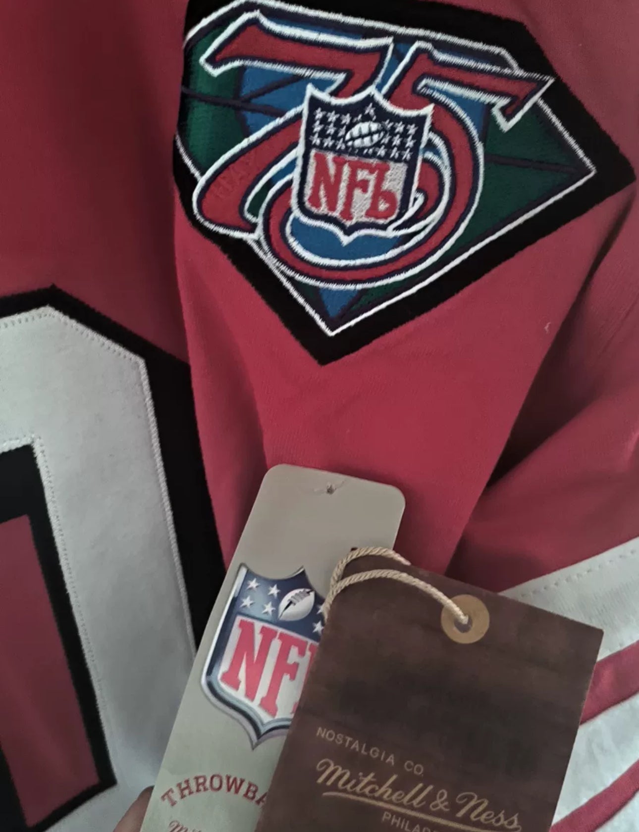 Mitchell&Ness NFL San Francisco 49ers Rice jersey shirt size 2XLT or 3XLT