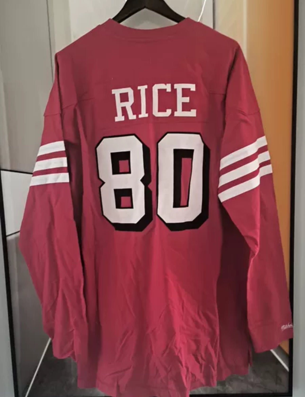 Mitchell&Ness NFL San Francisco 49ers Rice jersey shirt size 2XLT or 3XLT