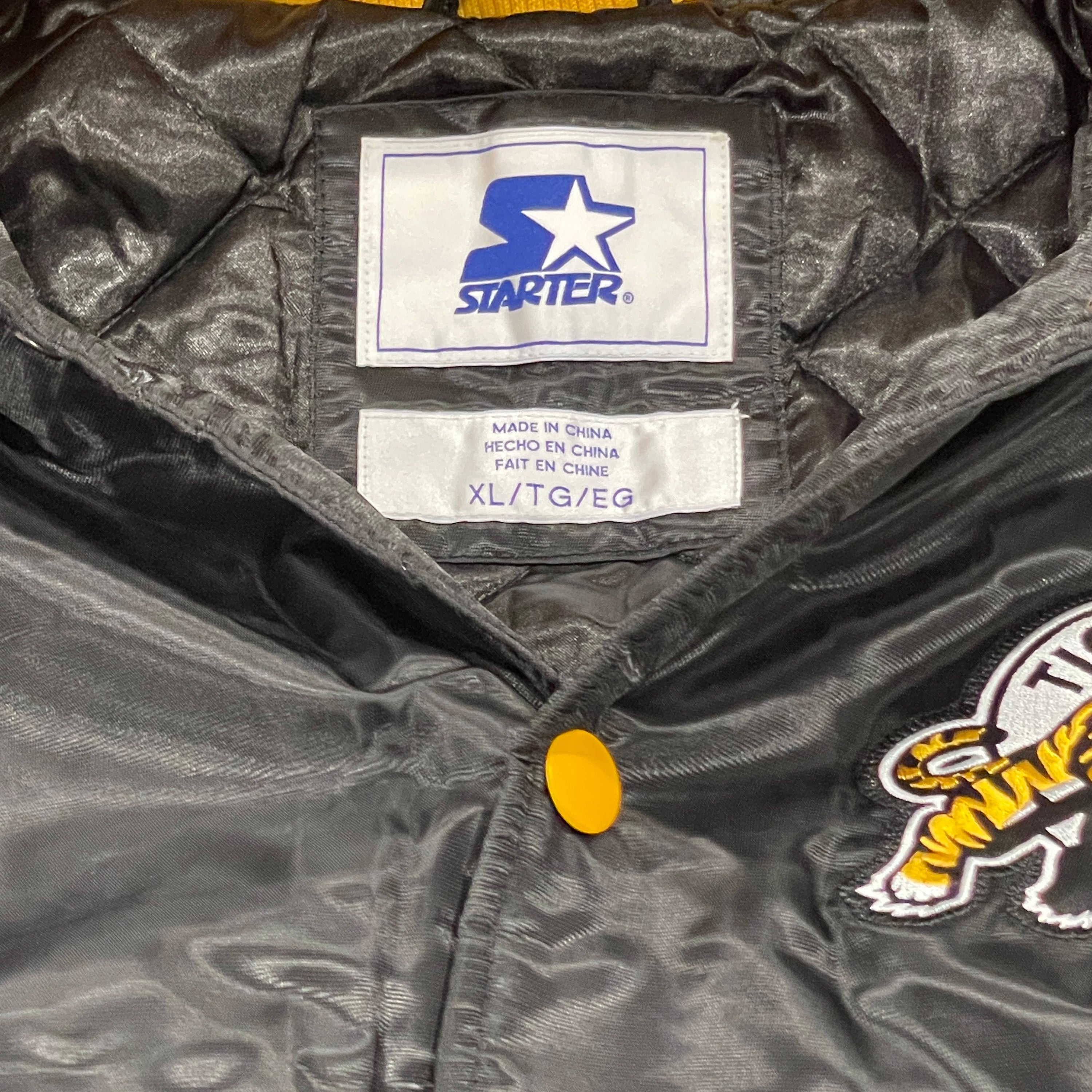 Starter CFL Hamilton Tiger Cats Jacket Size L or XL