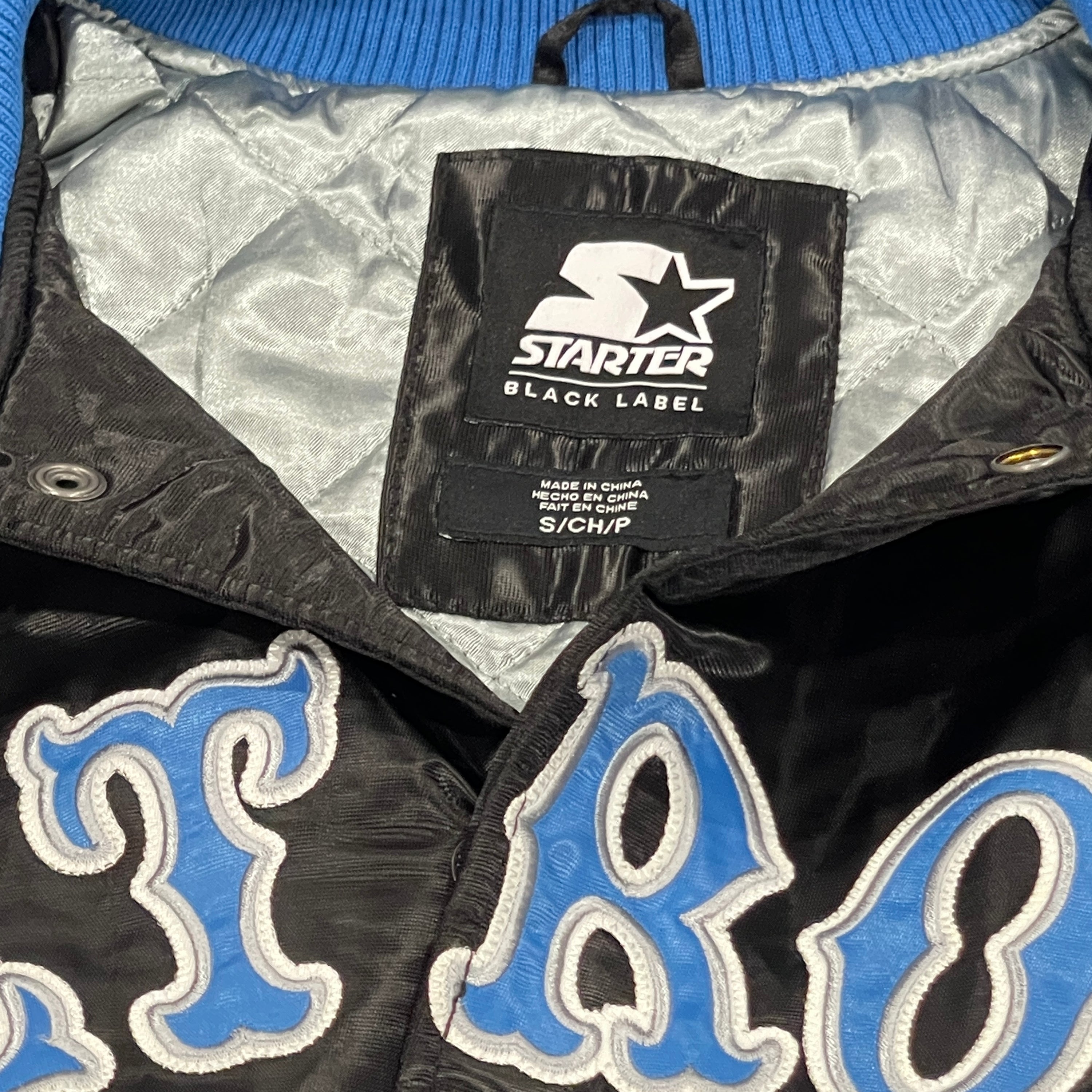 Starter NFL Black Label Detroit Lions Jacket size S