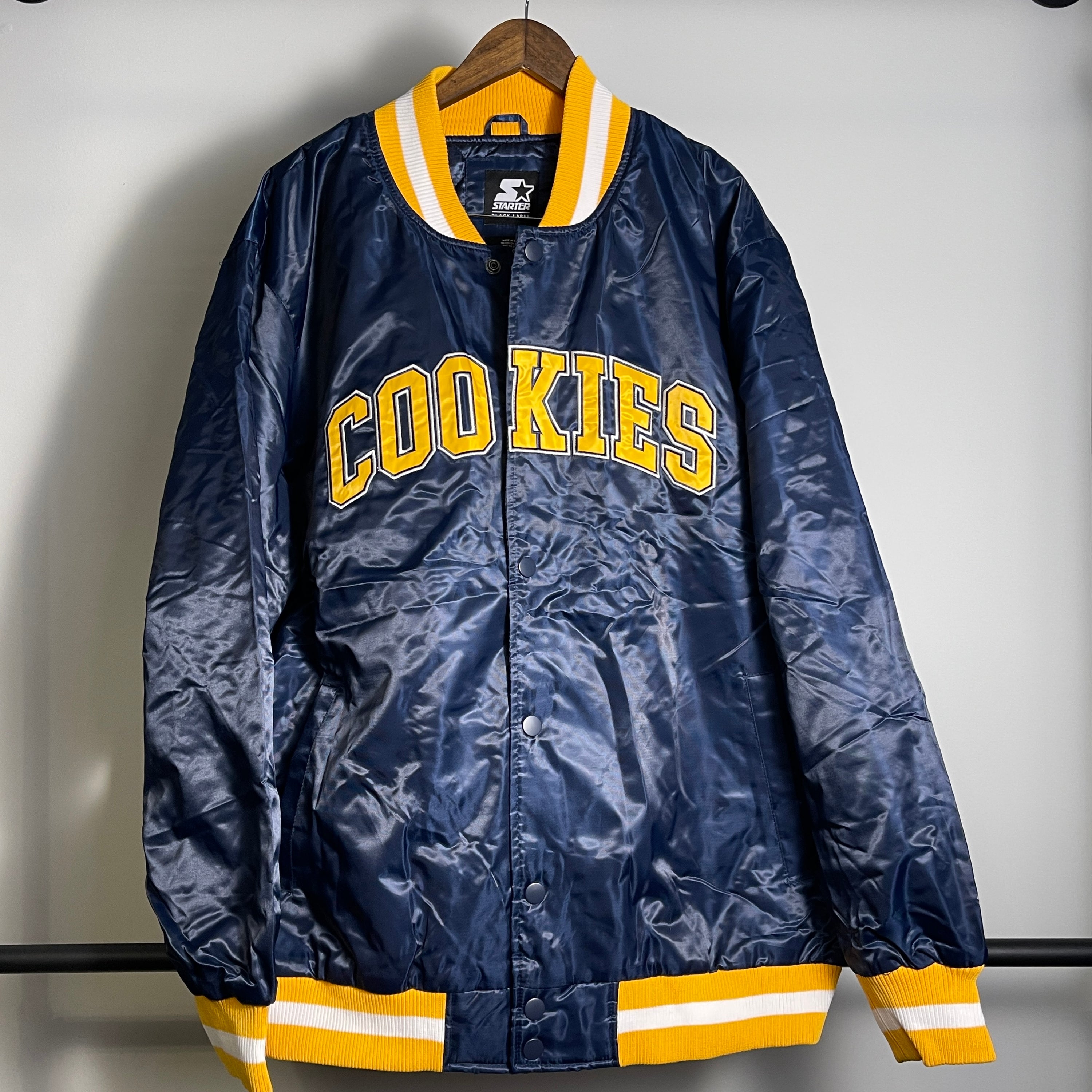 Starter black label Men's Cookies Starter Jacket Size 3XL