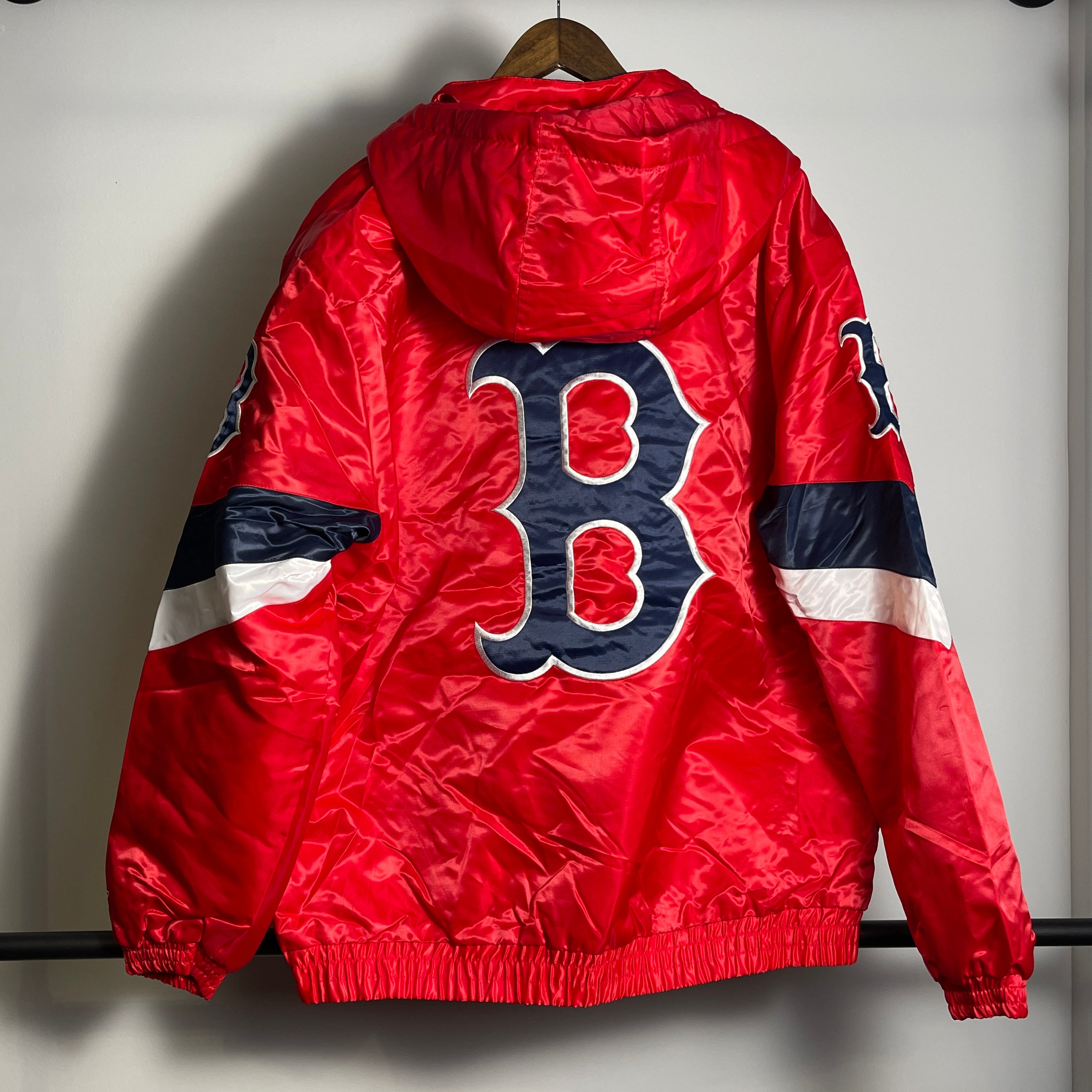 Starter MLB Boston Red Sox Pullover Hoodie Jacket Size XXL