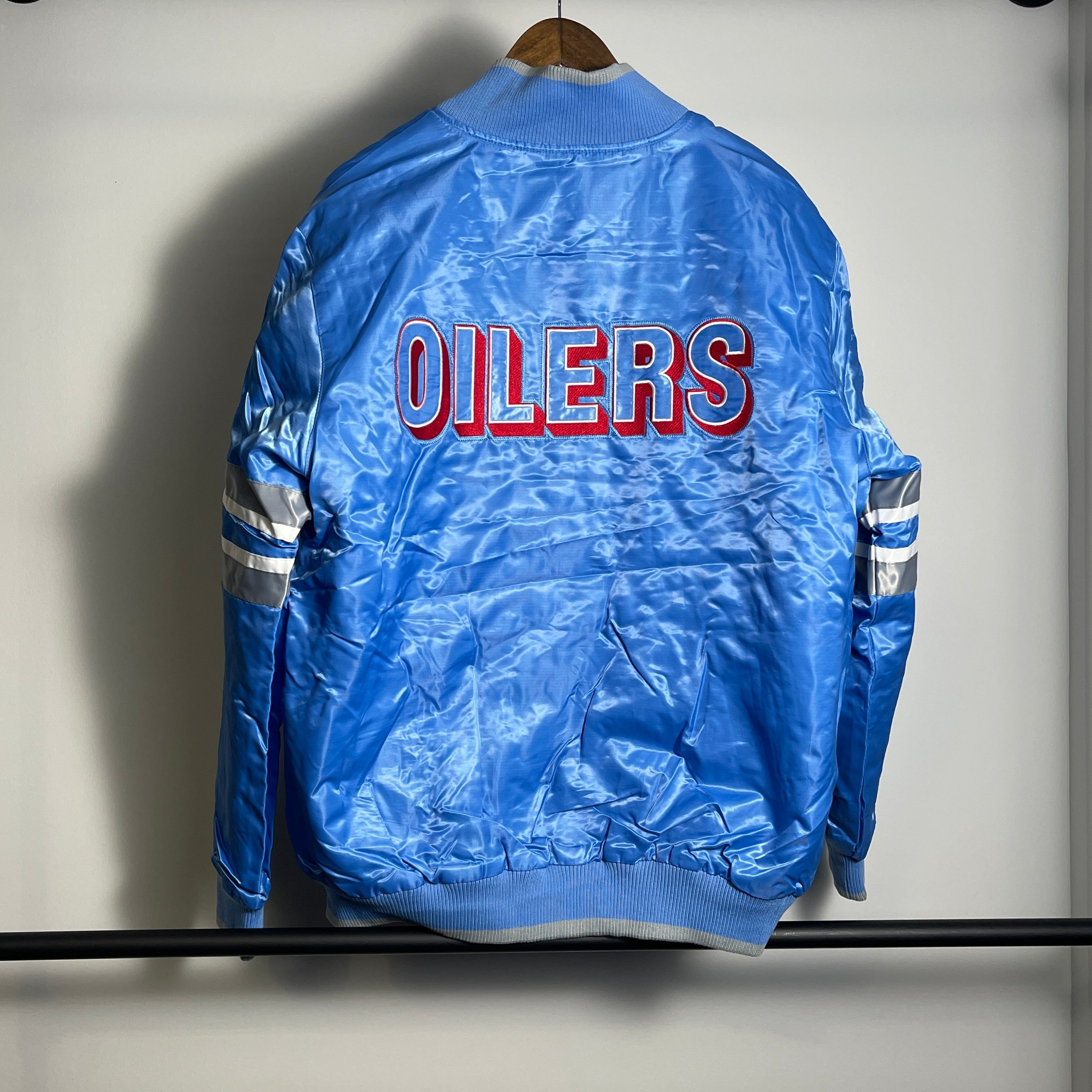 Starter NFL Houston Oilers Jacket Size L/XL