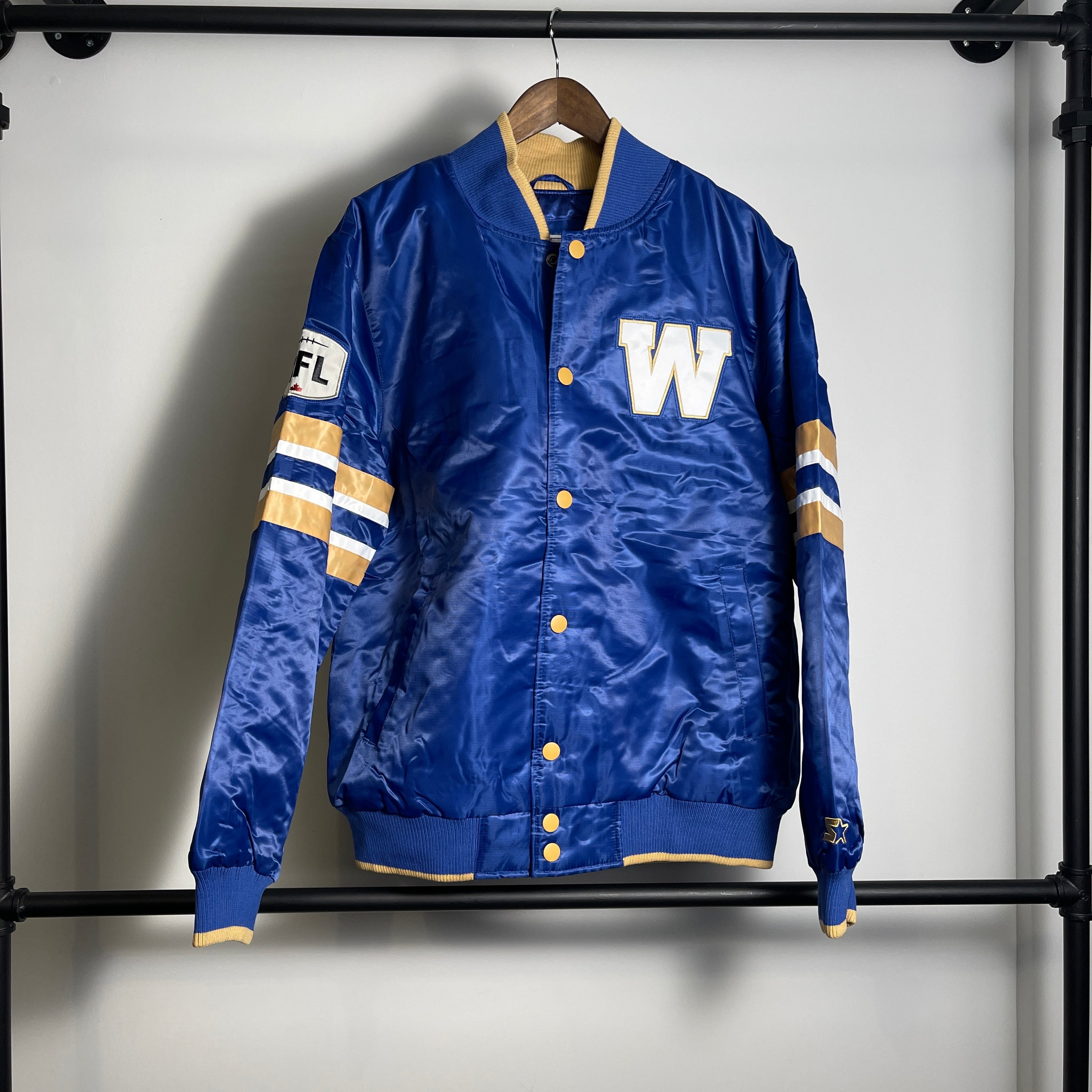 Starter CFL Winnipeg Blue Bombers Jacket Size XL