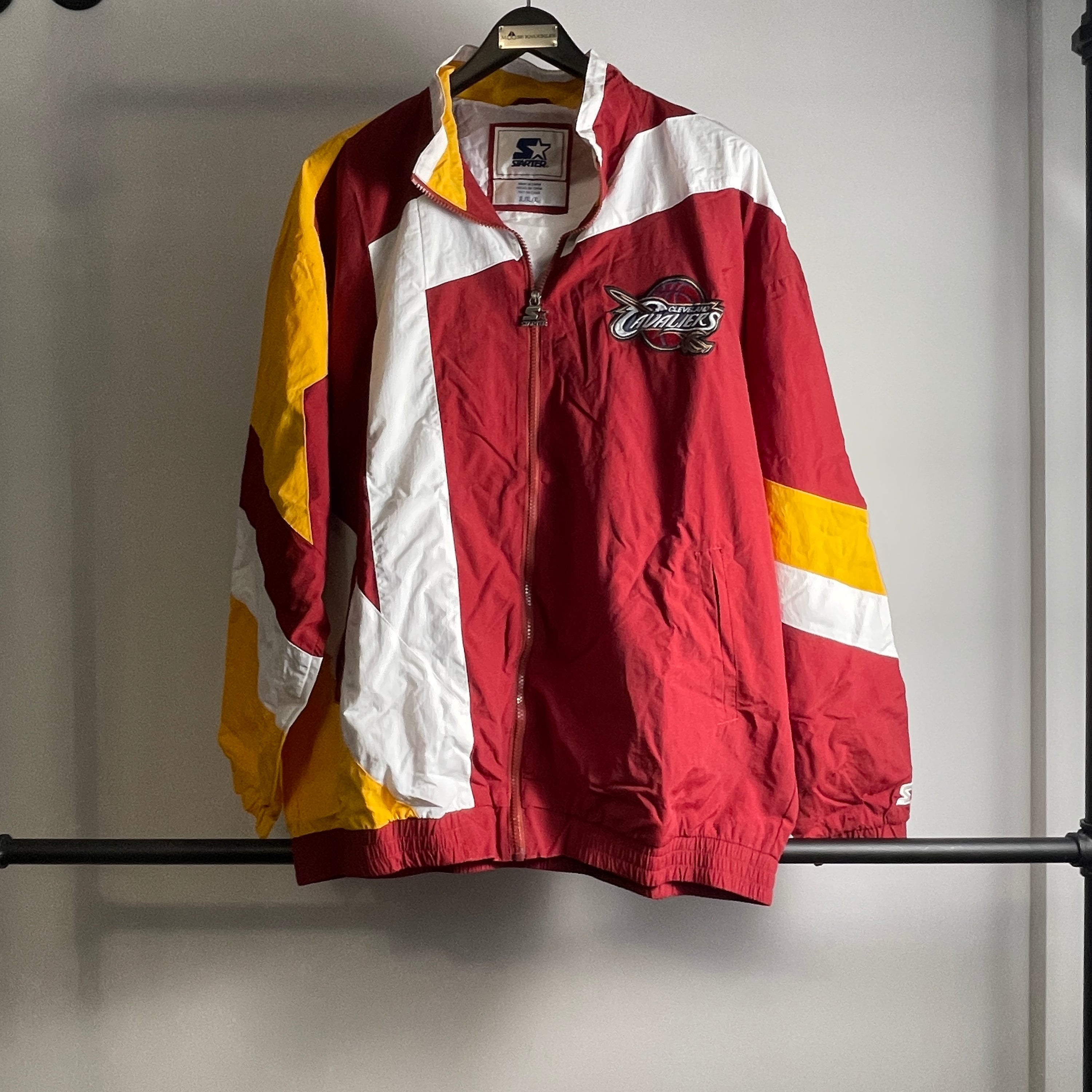 Retro Starter NBA Cleveland Cavaliers windbreaker jacket XL-3XL