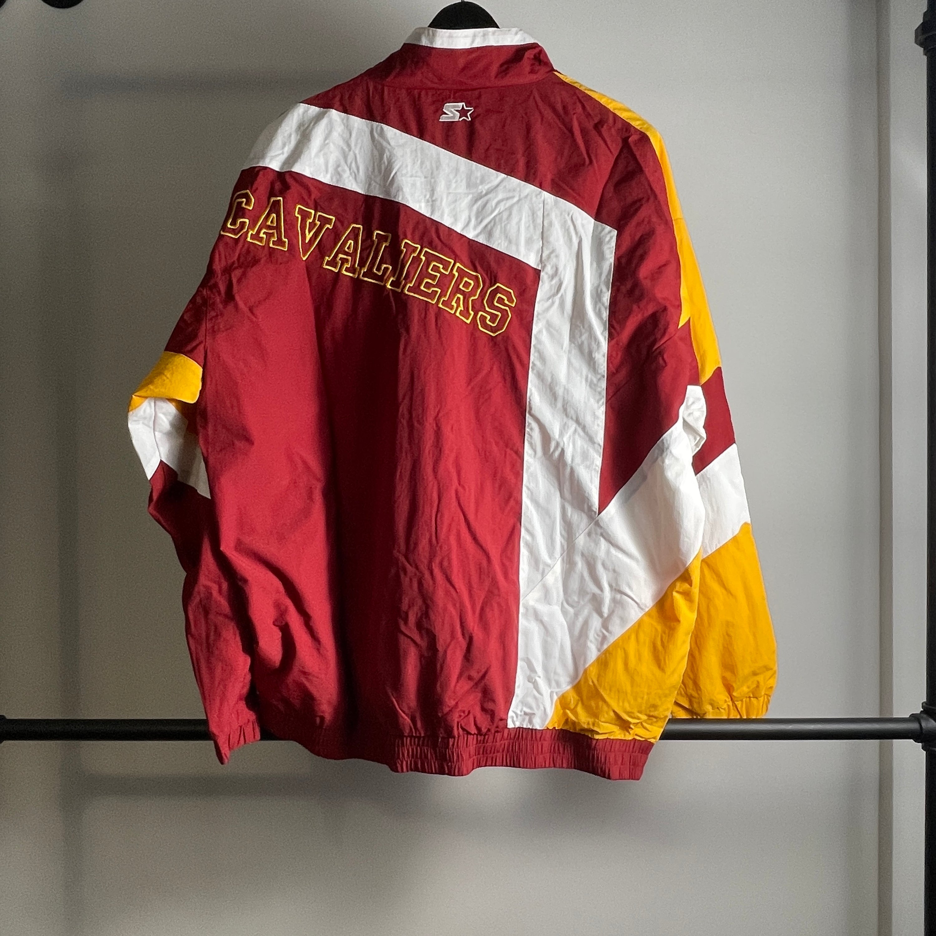 Retro Starter NBA Cleveland Cavaliers windbreaker jacket XL-3XL