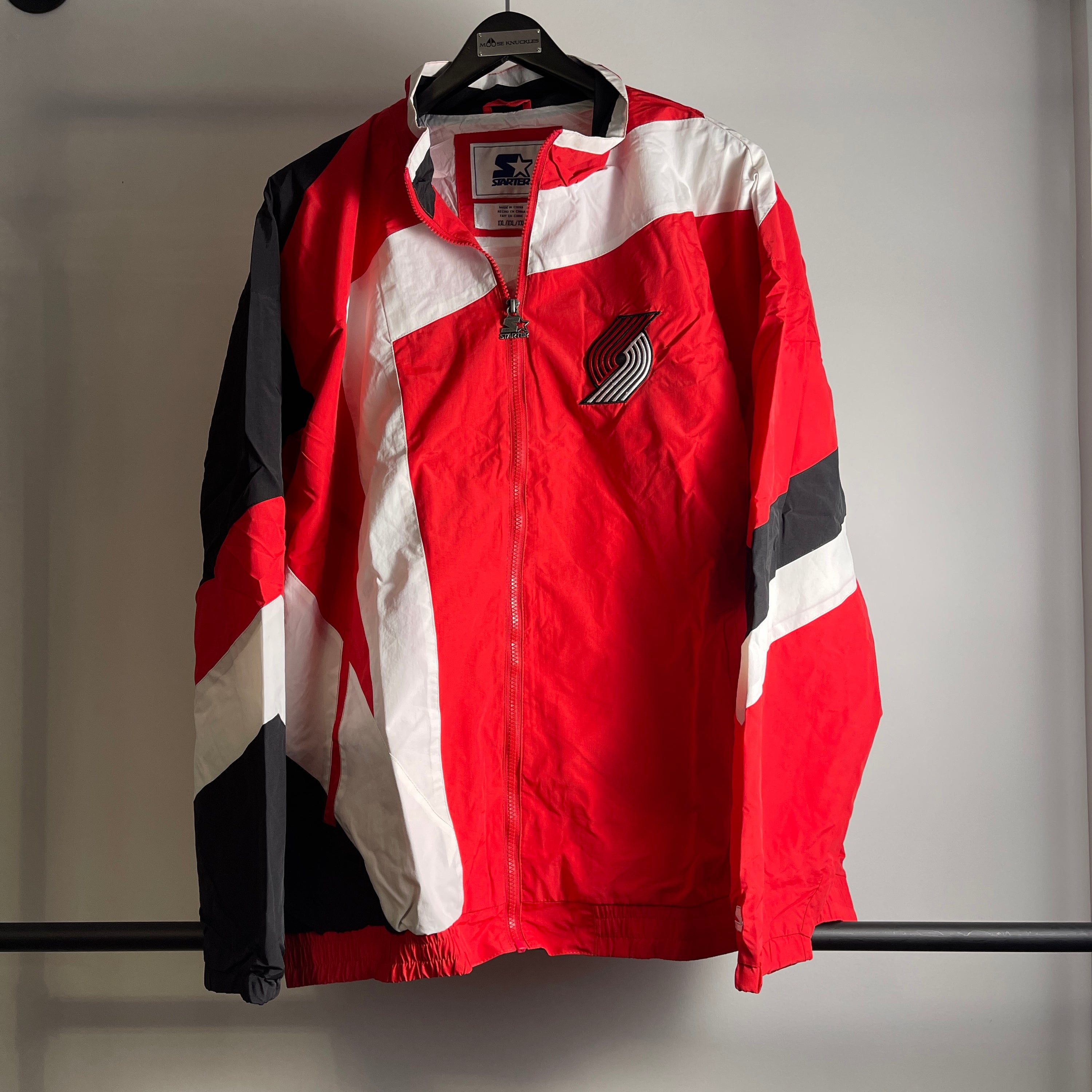 Retro Starter NBA Portland Trail Blazers windbreaker jacket XL XXL