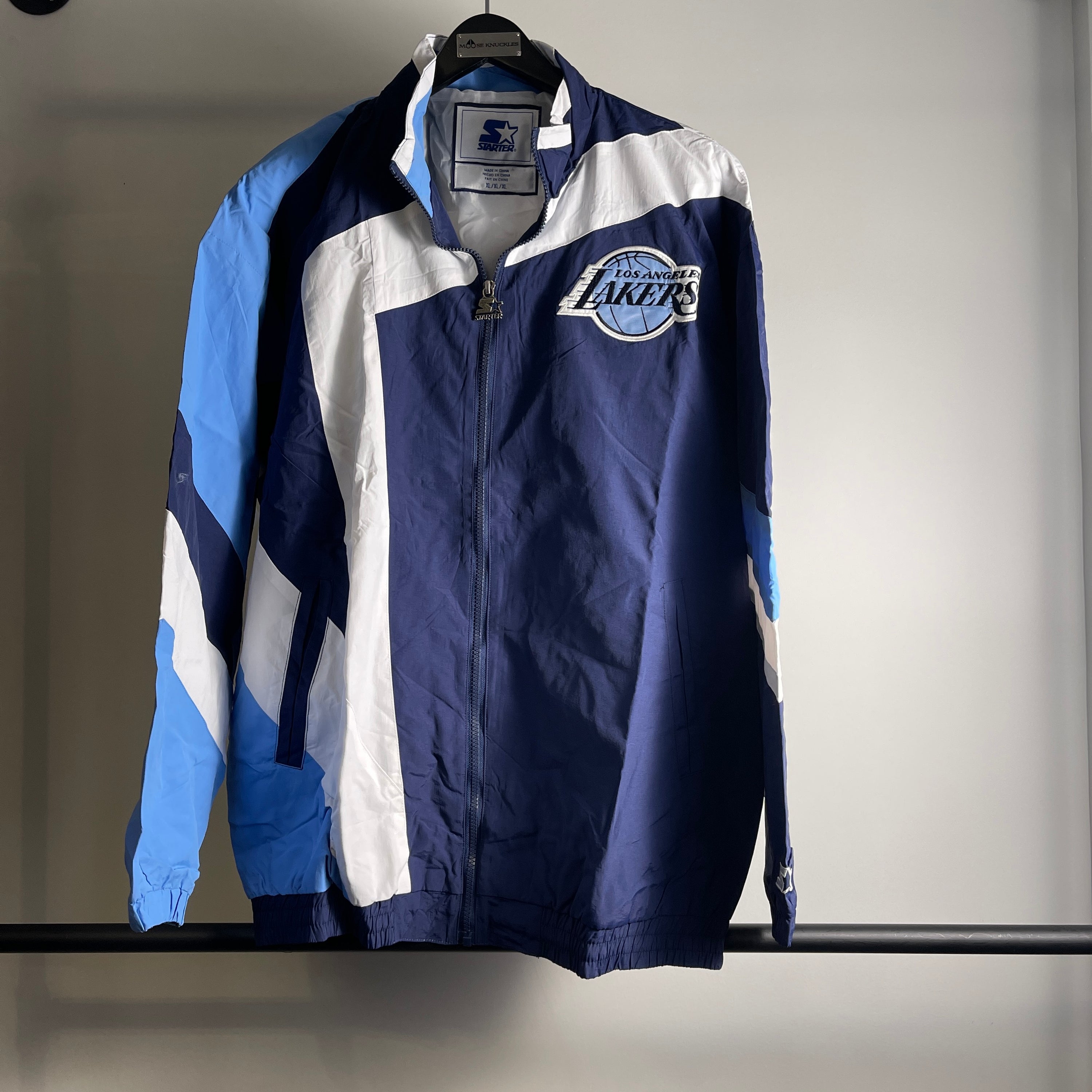 Retro Starter NBA Los Angeles Lakers windbreaker jacket XL