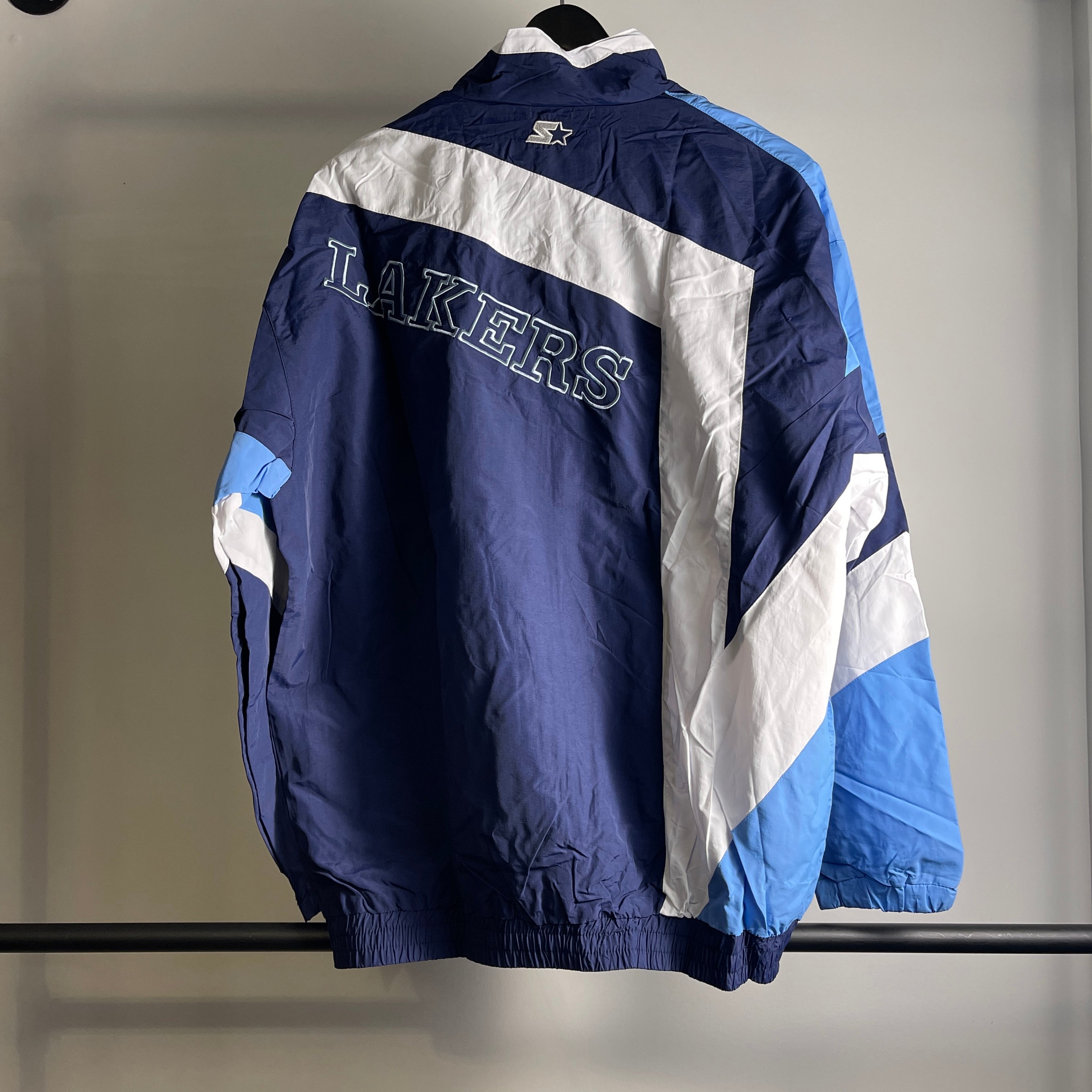 Retro Starter NBA Los Angeles Lakers windbreaker jacket XL