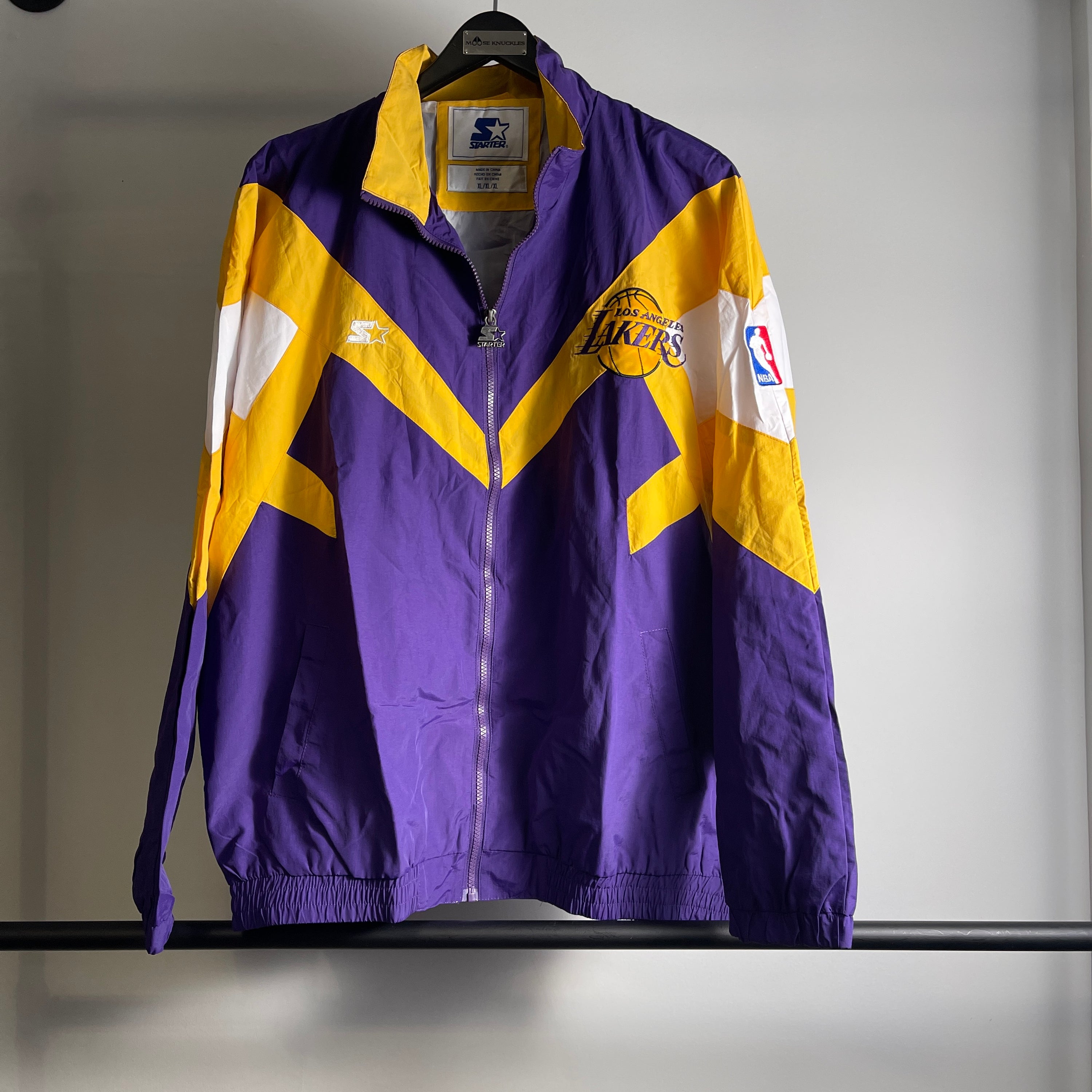 Retro Starter NBA Los Angeles Lakers windbreaker jacket L-XXL