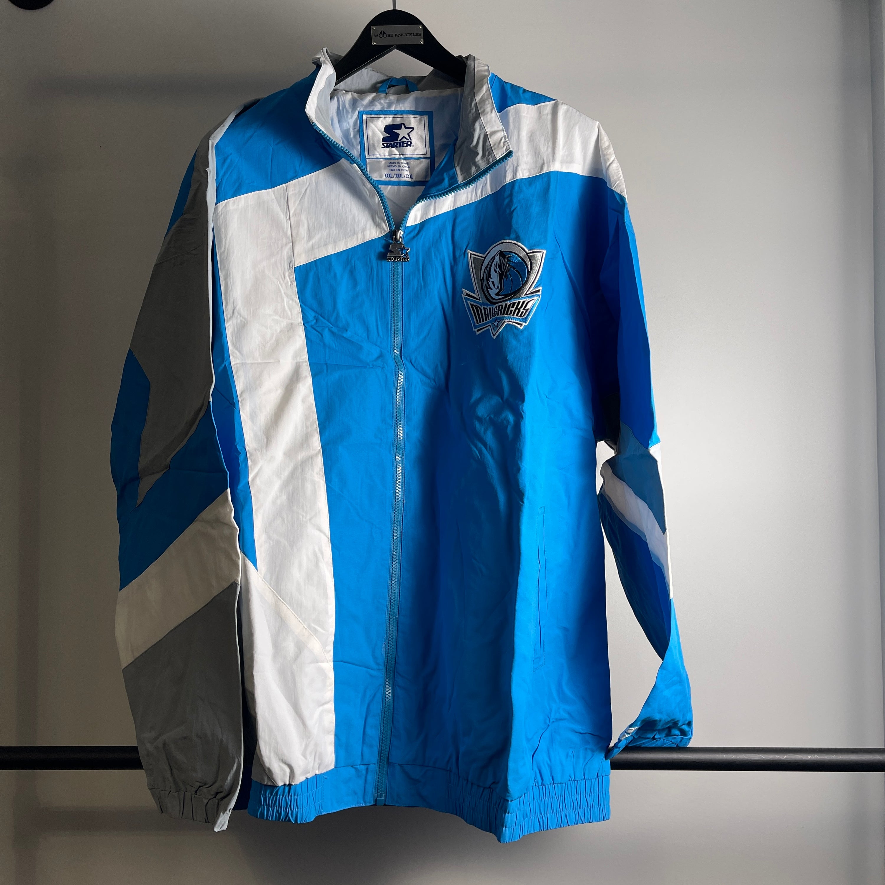 Retro Starter NBA Dallas Mavericks windbreaker jacket XXL-XXXL