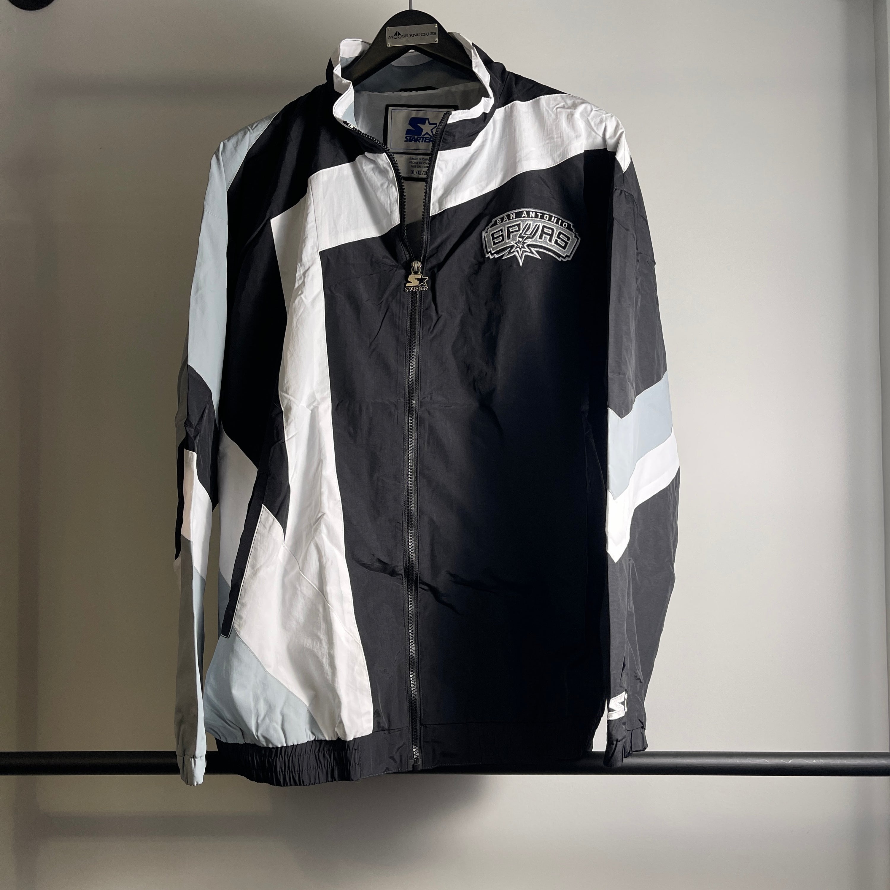 Retro Starter NBA San Antonio Spurs windbreaker jacket M XL XXL