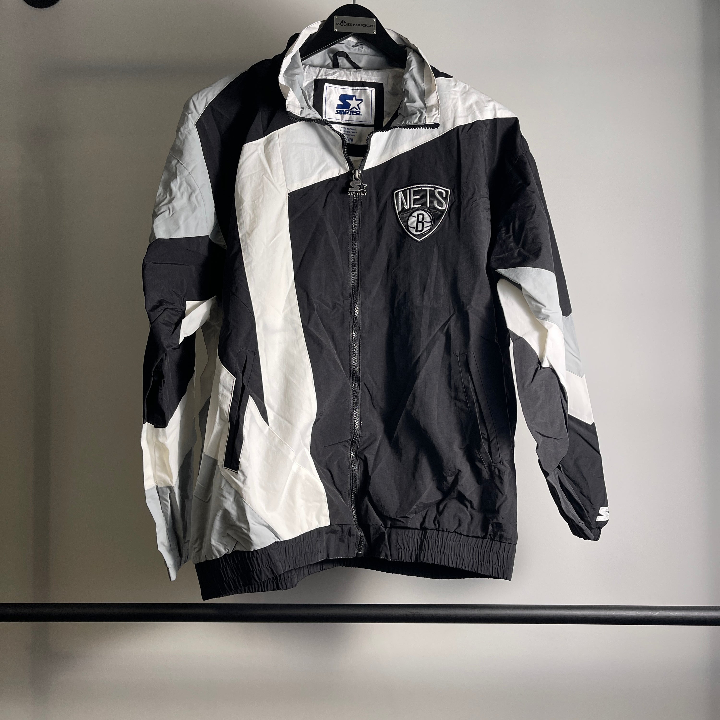 Retro Starter NBA Brooklyn Nets windbreaker jacket M/XXXL