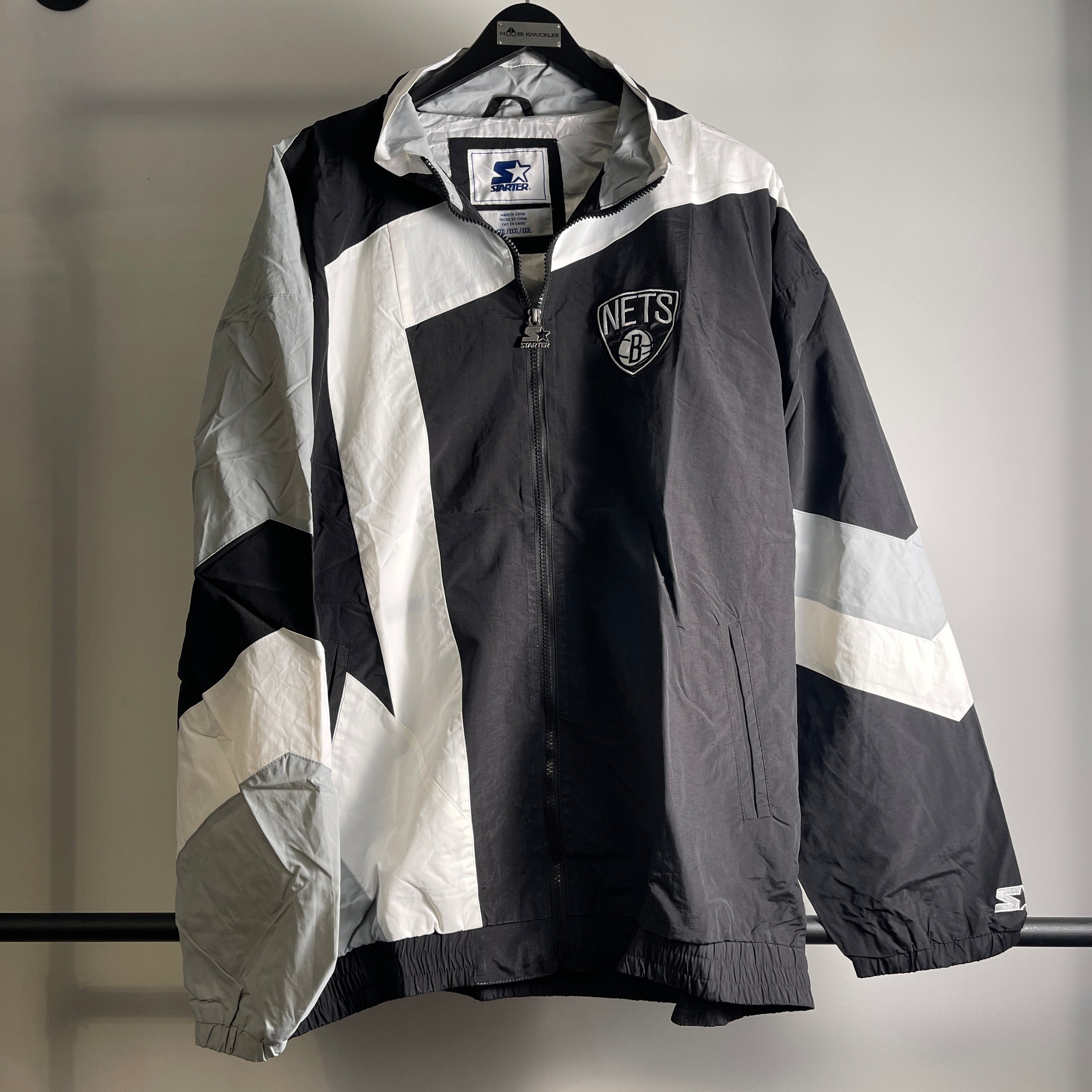 Retro Starter NBA Brooklyn Nets windbreaker jacket M/XXXL
