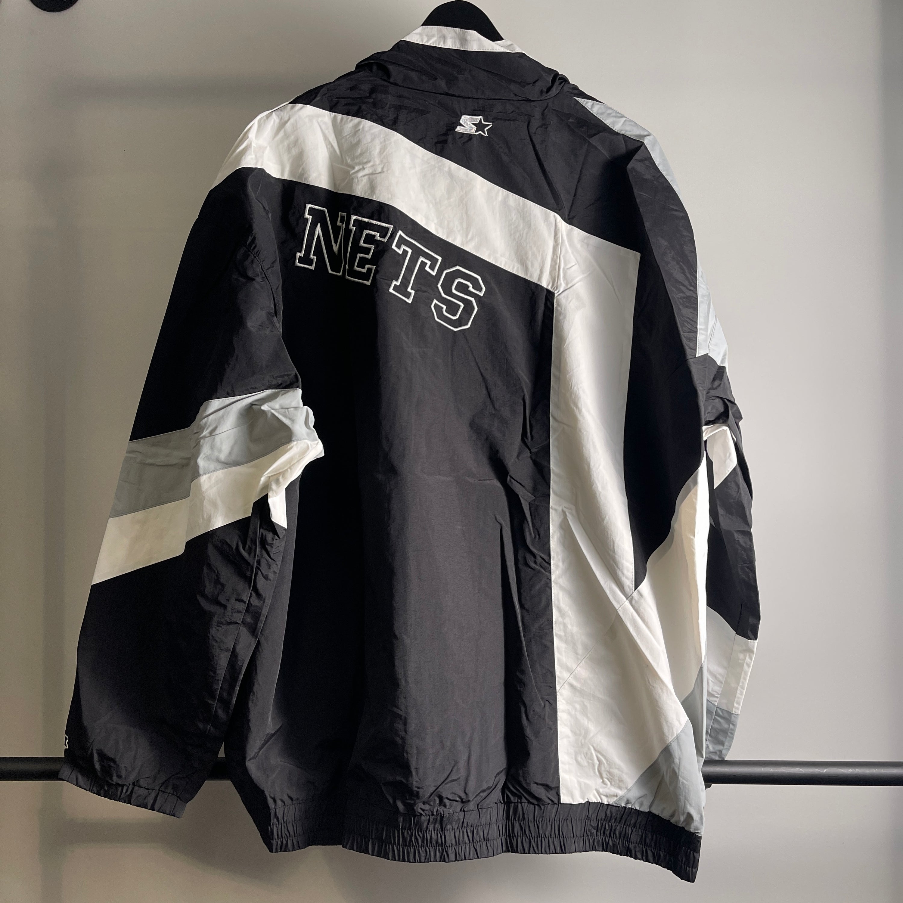 Retro Starter NBA Brooklyn Nets windbreaker jacket M/XXXL