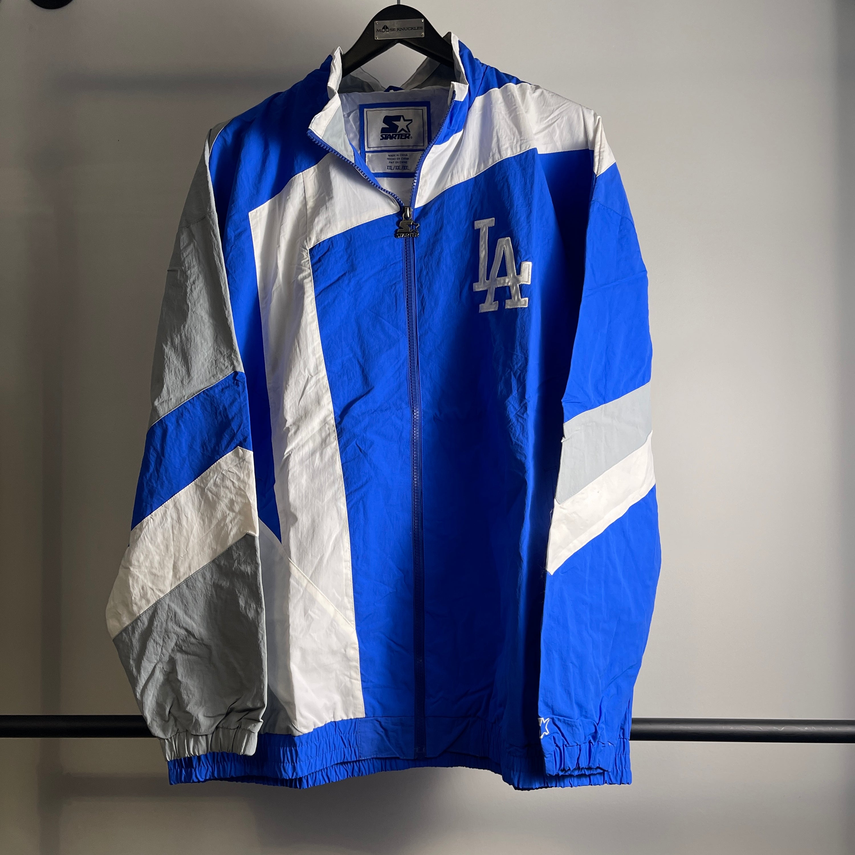 Retro Starter MLB Los Angeles Dodgers windbreaker jacket XXL-XXXL