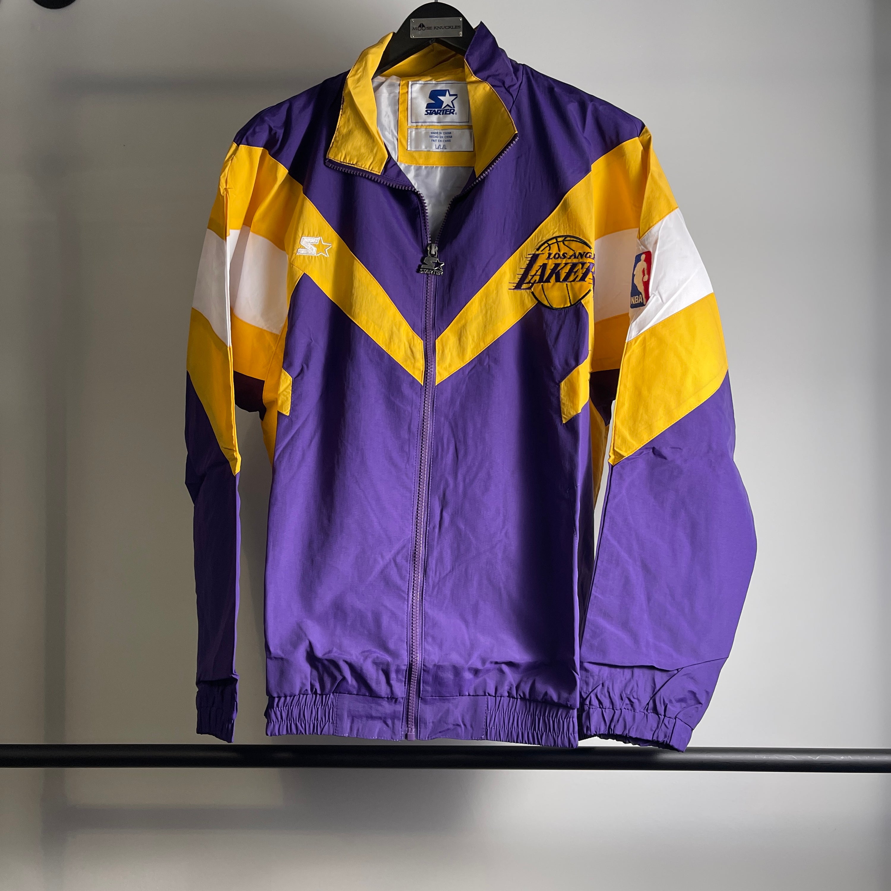 Retro Starter NBA Los Angeles Lakers windbreaker jacket L-XXL