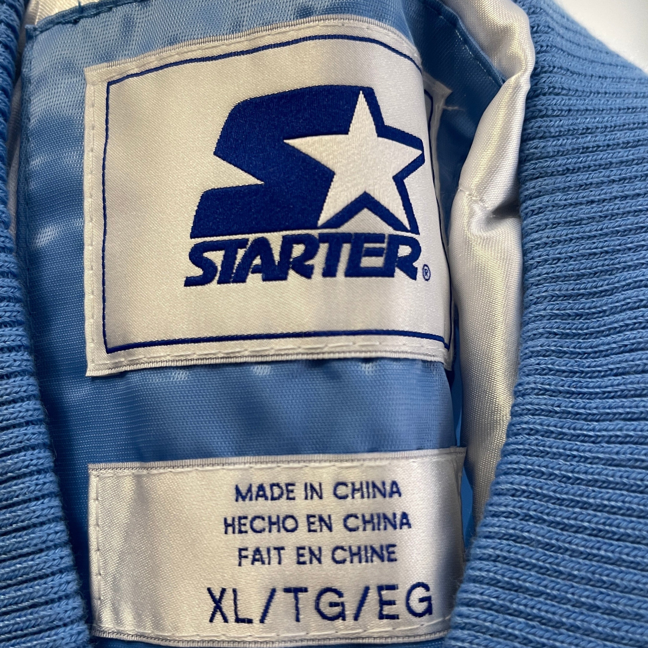Starter NFL Houston Oilers Jacket Size XL