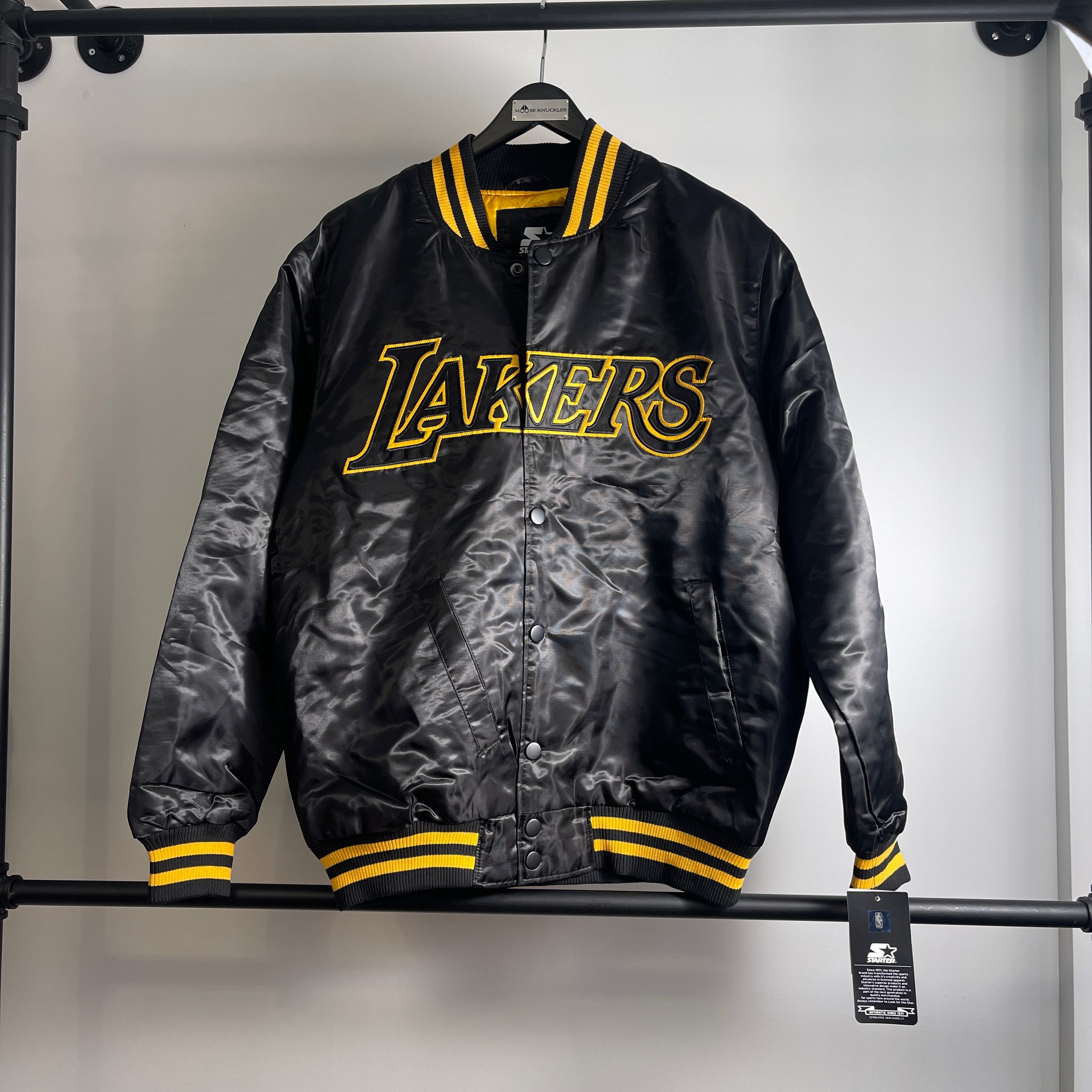 Starter NBA Los Angeles Lakers Black Label Jacket size L