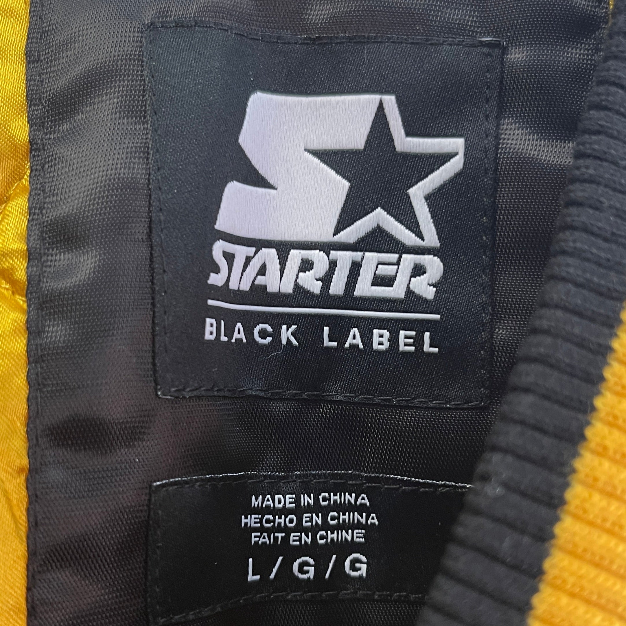 Starter NBA Los Angeles Lakers Black Label Jacket size L