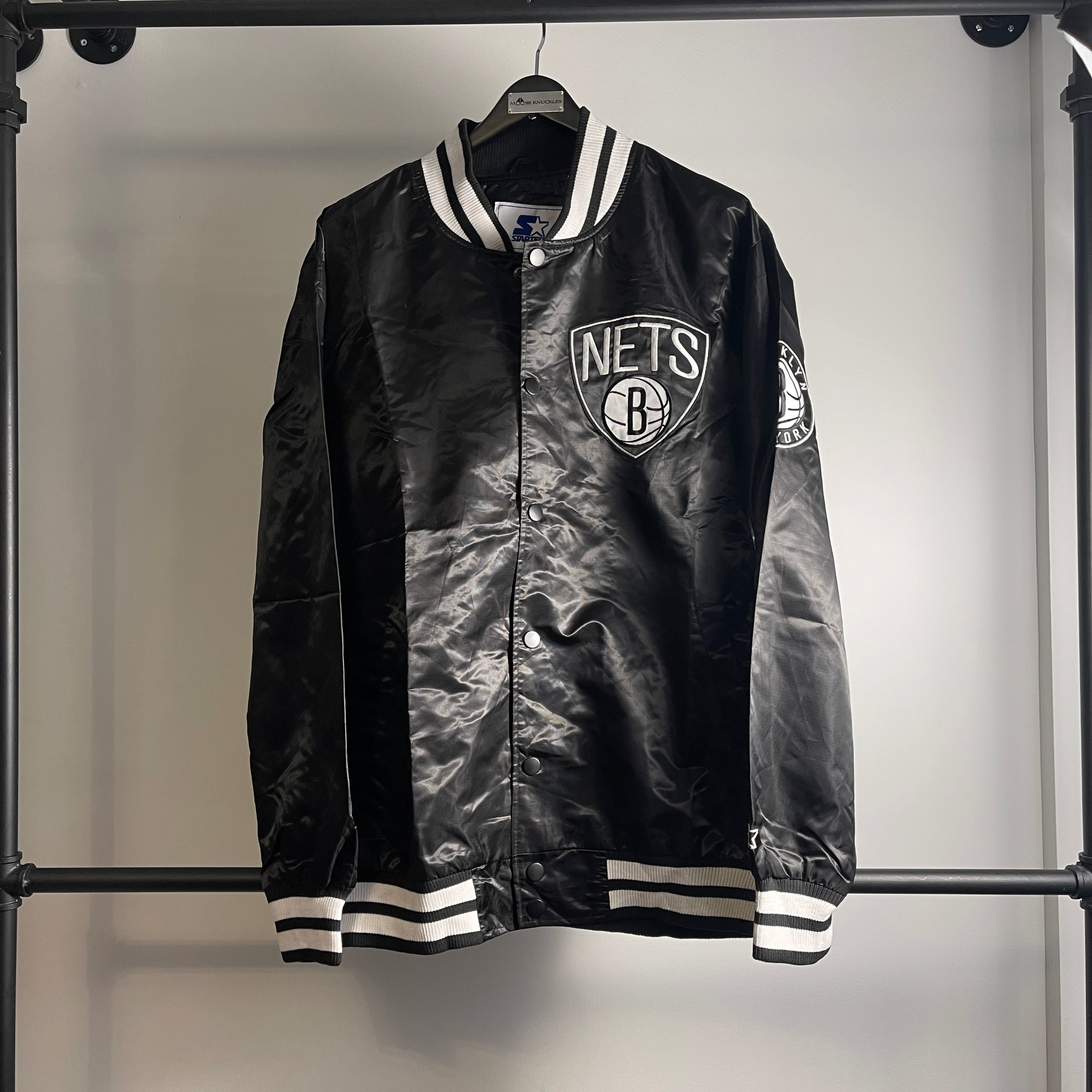 Starter NBA Brooklyn Nets Light Weight Jacket Size M/2XL
