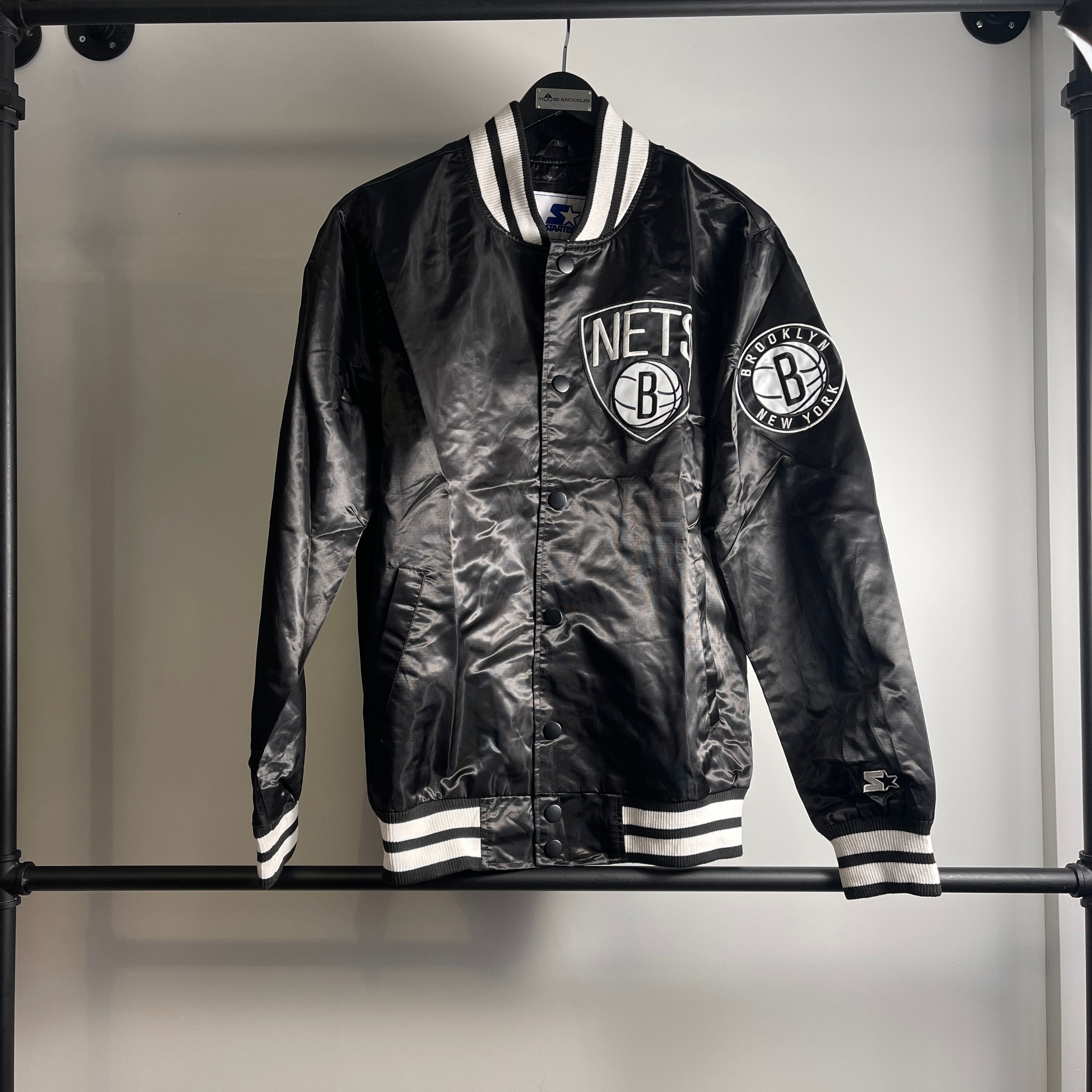 Starter NBA Brooklyn Nets Light Weight Jacket Size M/2XL