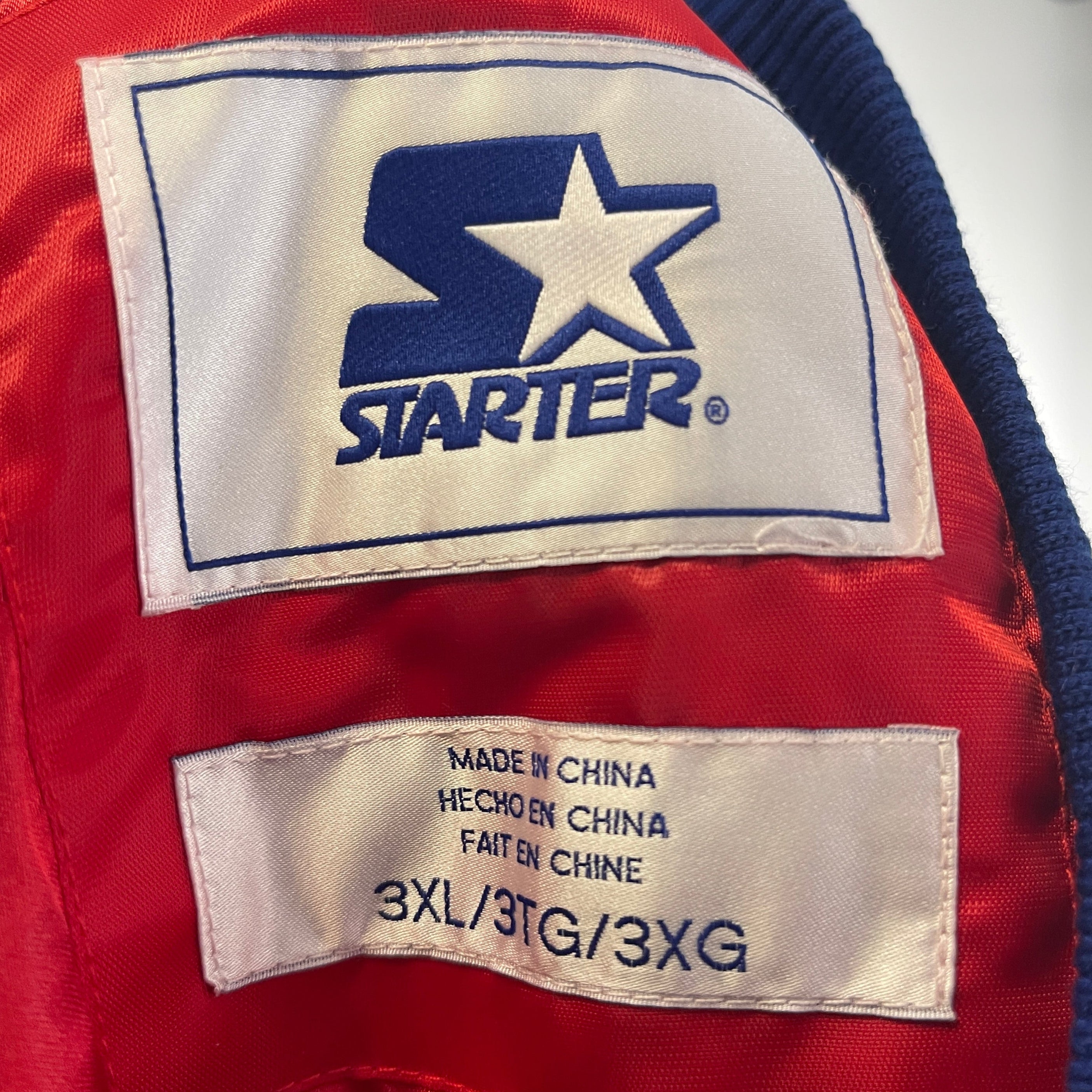 Starter NFL New England Patriots Jacket size XXXL
