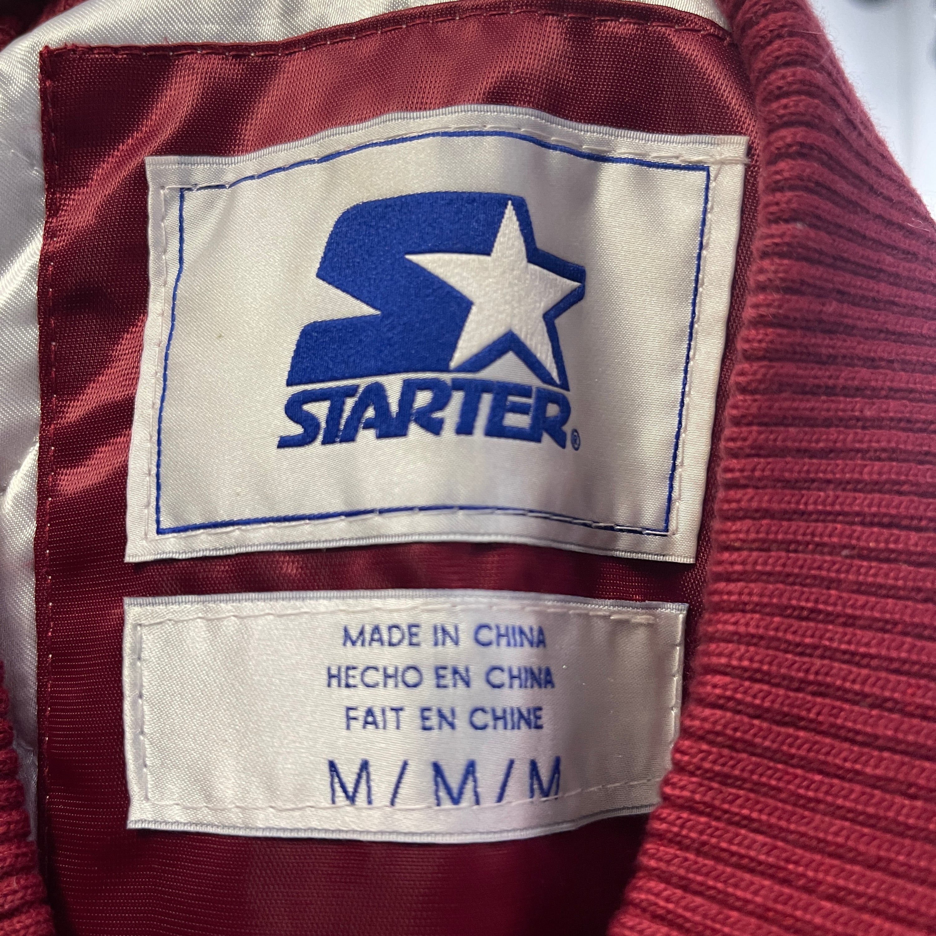 Starter NFL Washington Commanders Jacket Size M