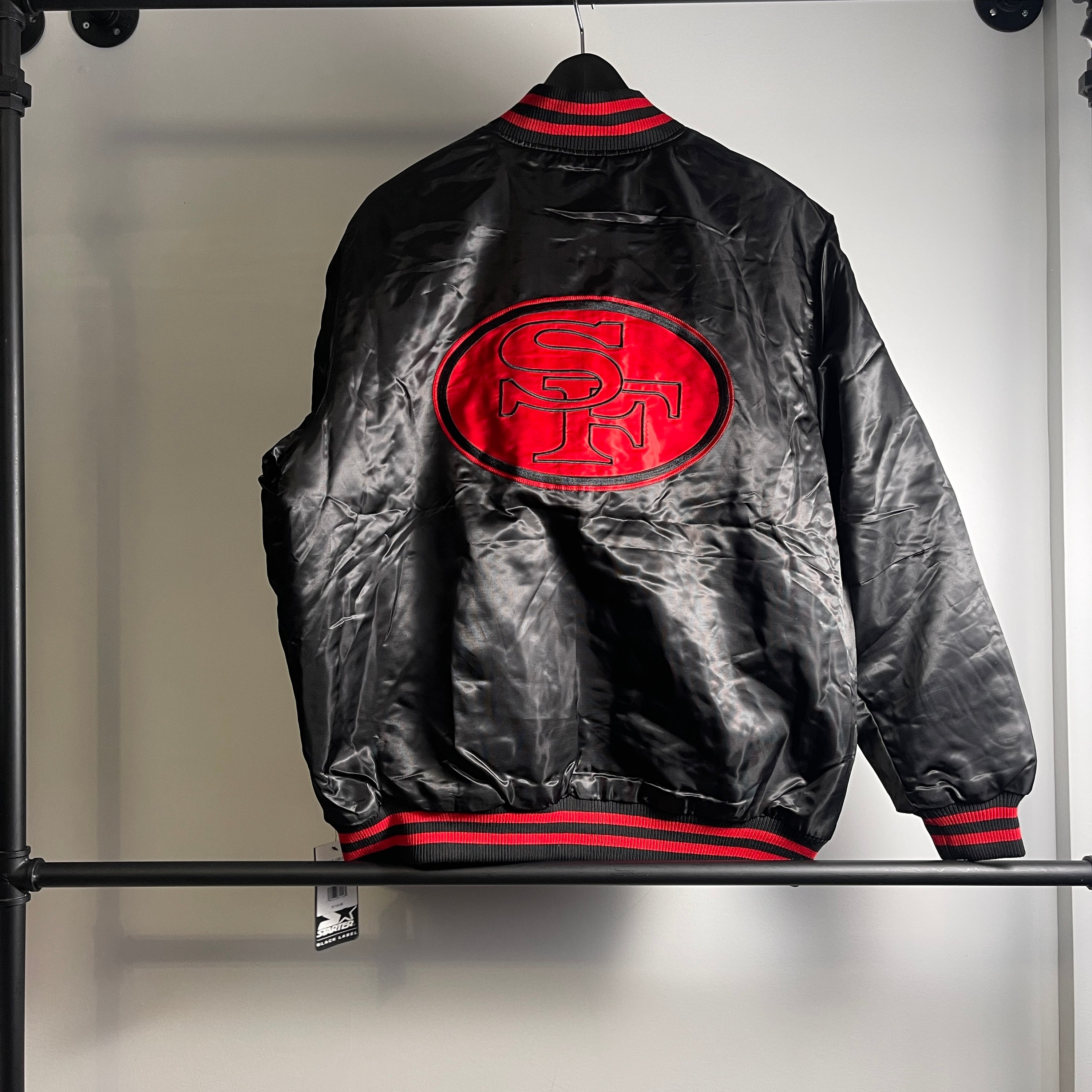 Starter Black Label NFL San Francisco 49ers Jacket size XL