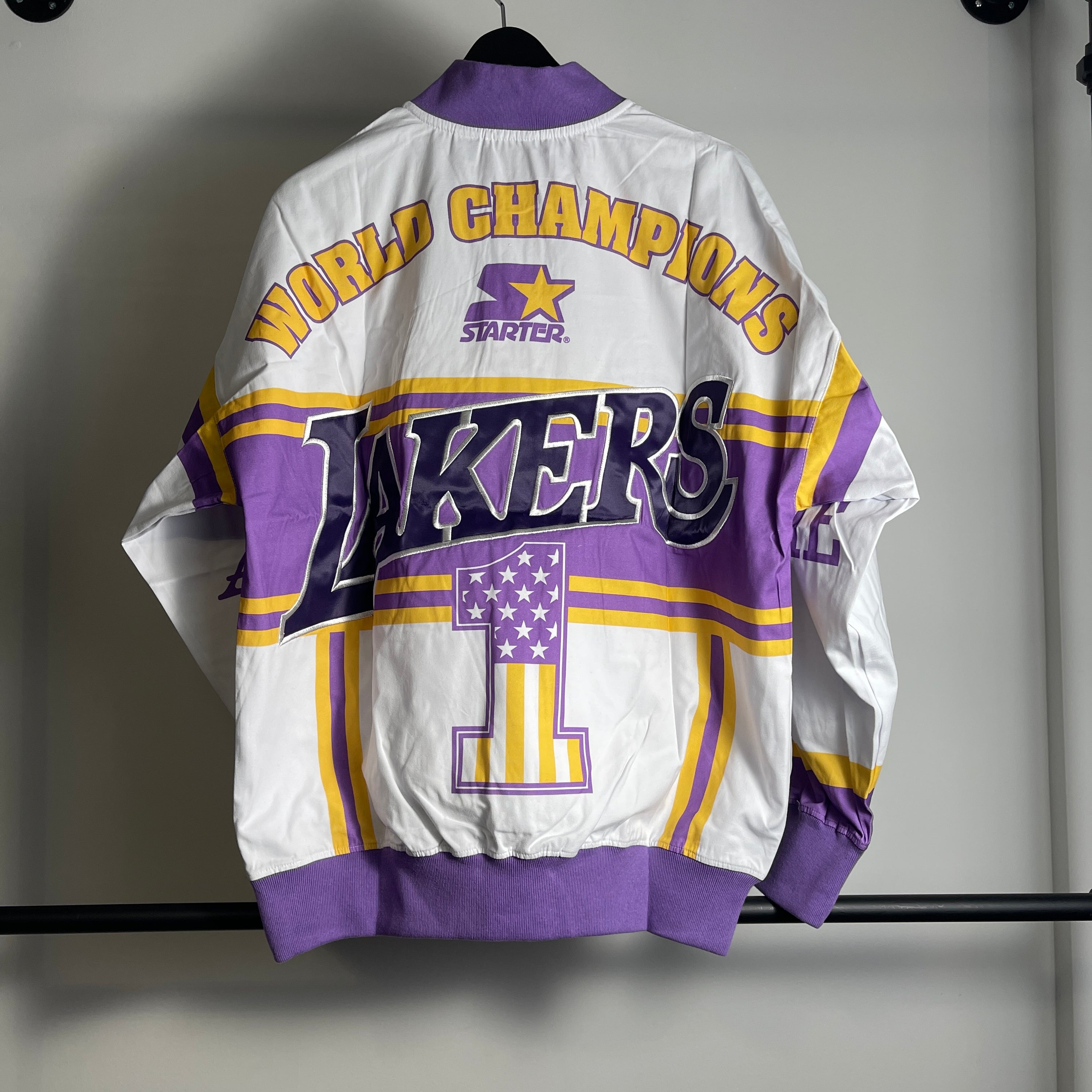 Men's Starter Los Angeles Lakers NBA Pullover Jacket various sizes