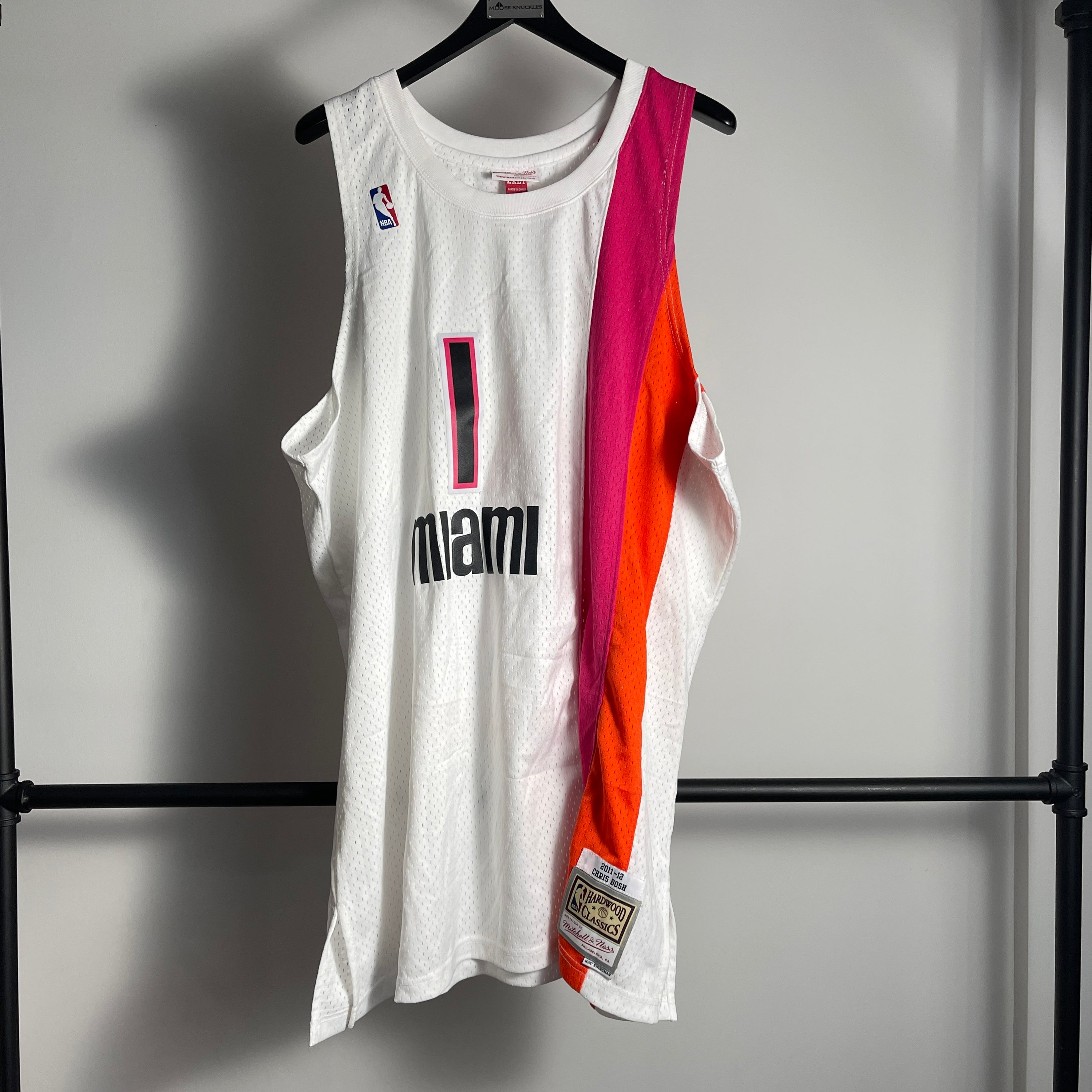 Mitchell&Ness NBA Miami Heat Bosh Jersey size 2XLT