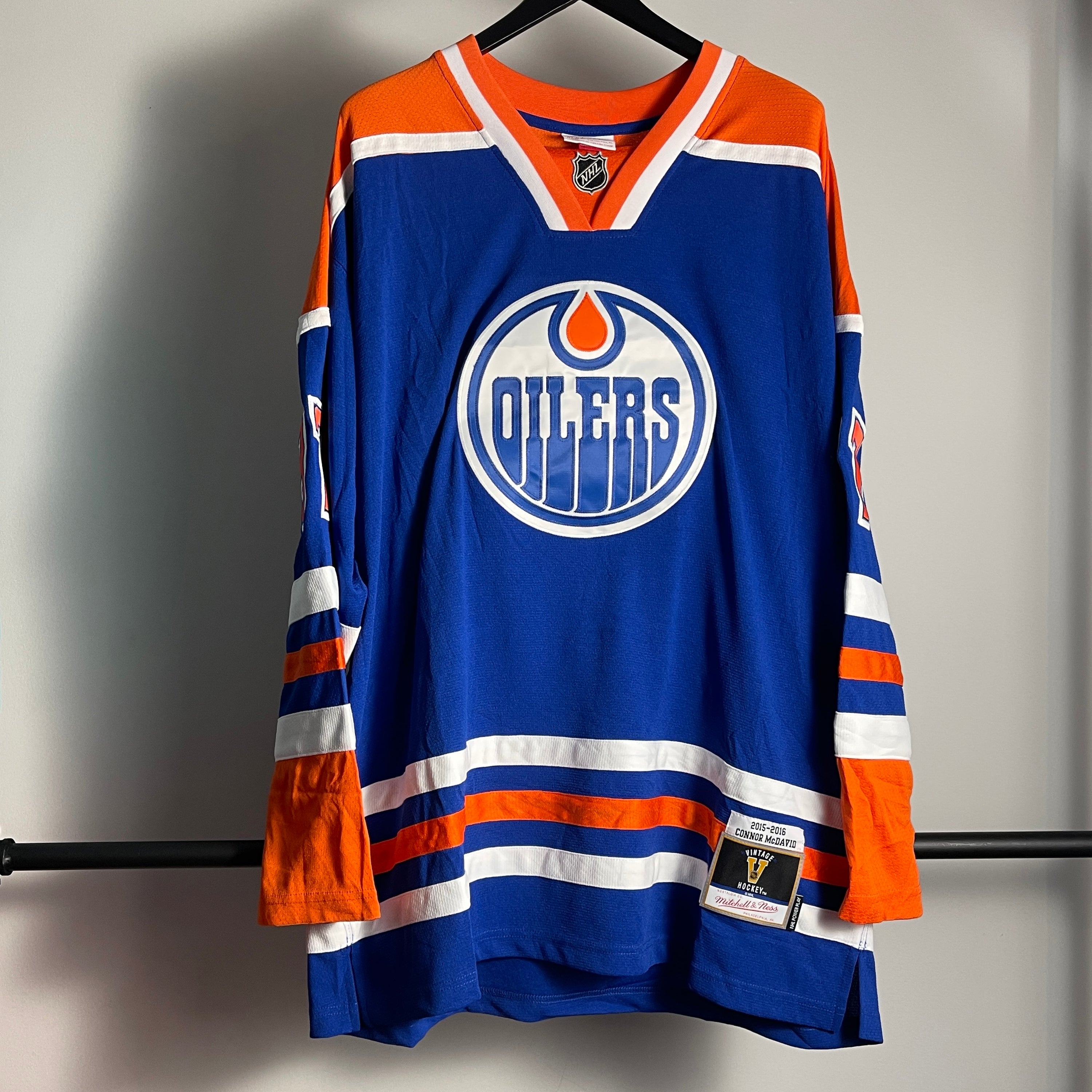 Mitchell&Ness NHL Edmonton Oilers McDavid Jersey various sizes