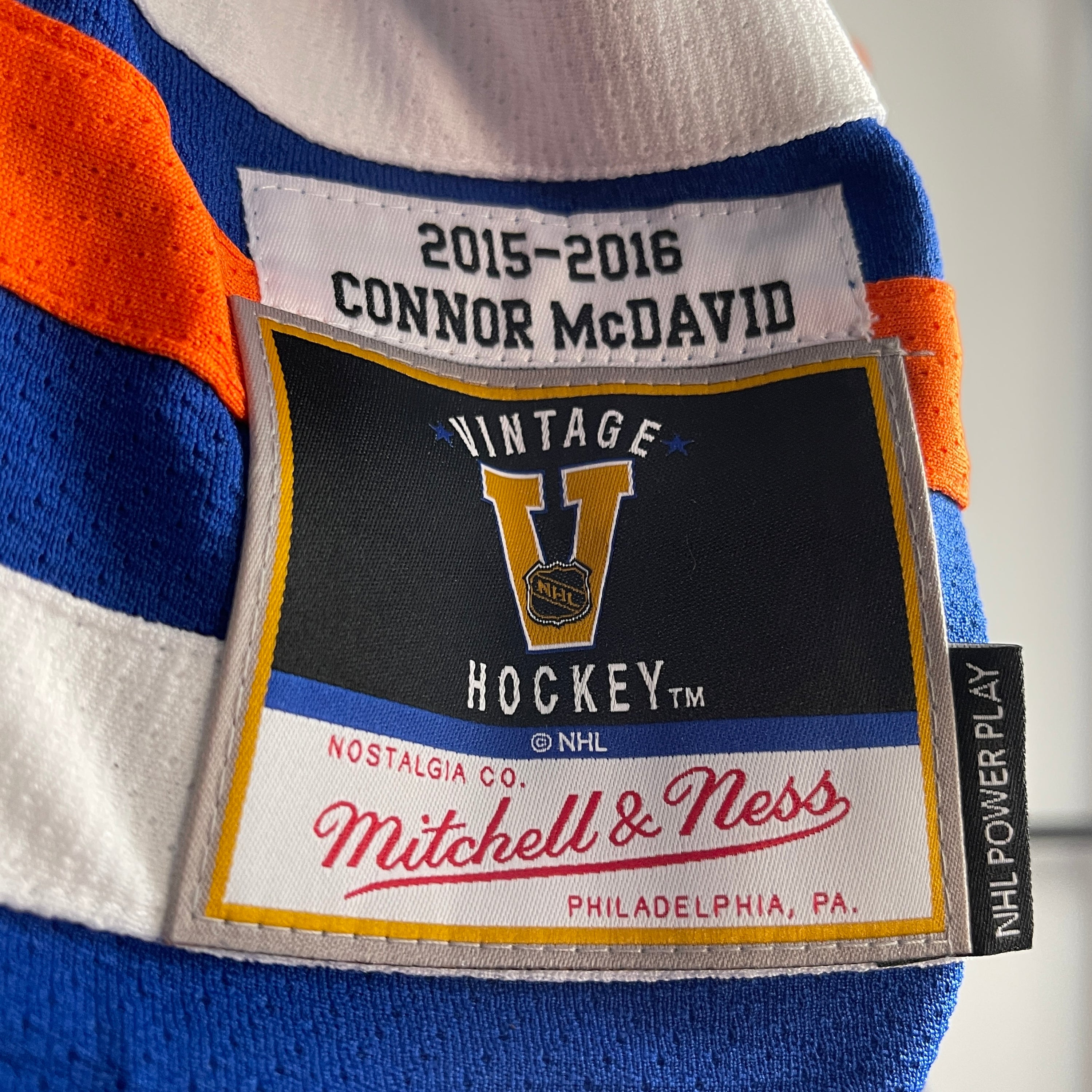 Mitchell&Ness NHL Edmonton Oilers McDavid Jersey various sizes