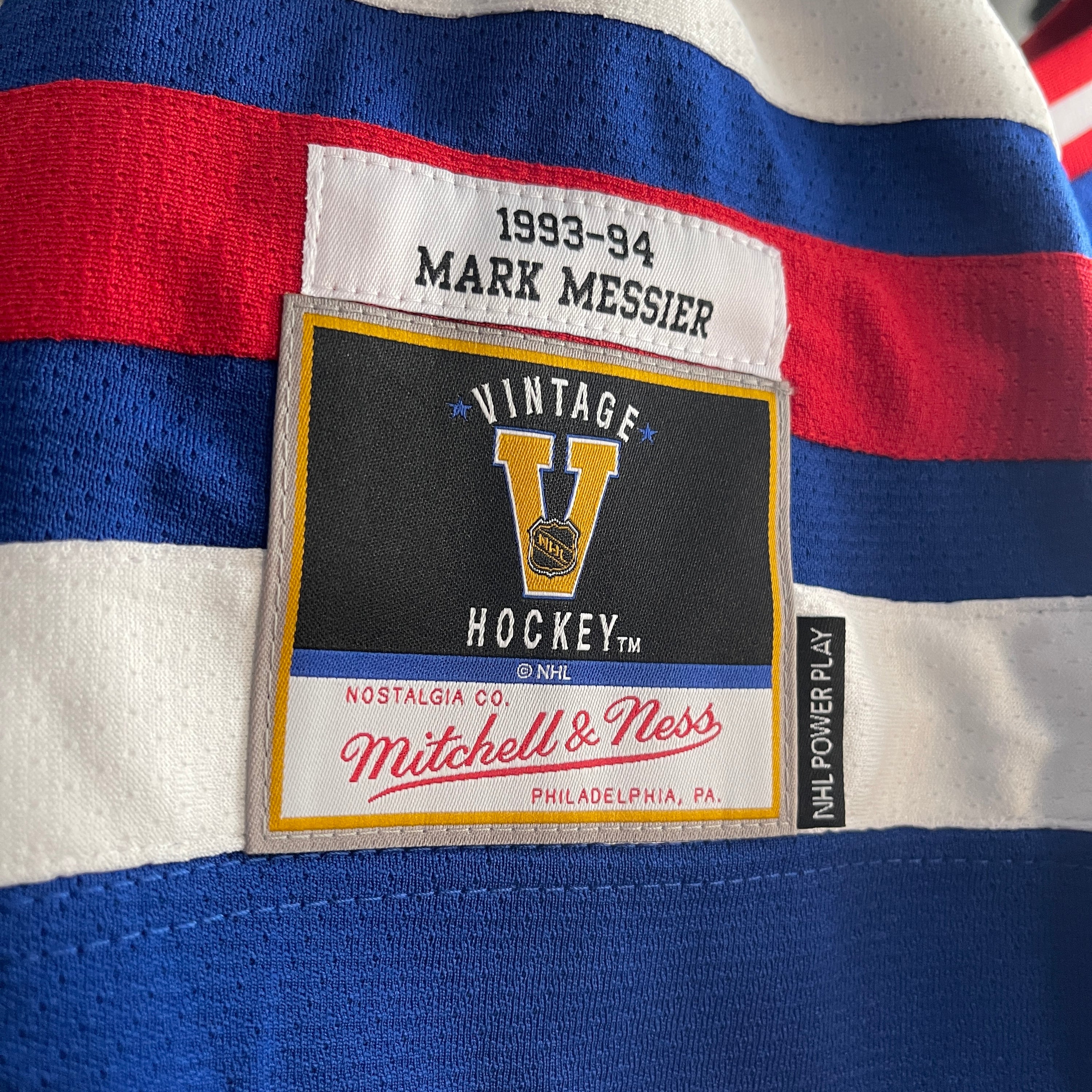 Mitchell&Ness NHL New York Rangers Messier Hockey Jersey Size 2XLB/3XLB