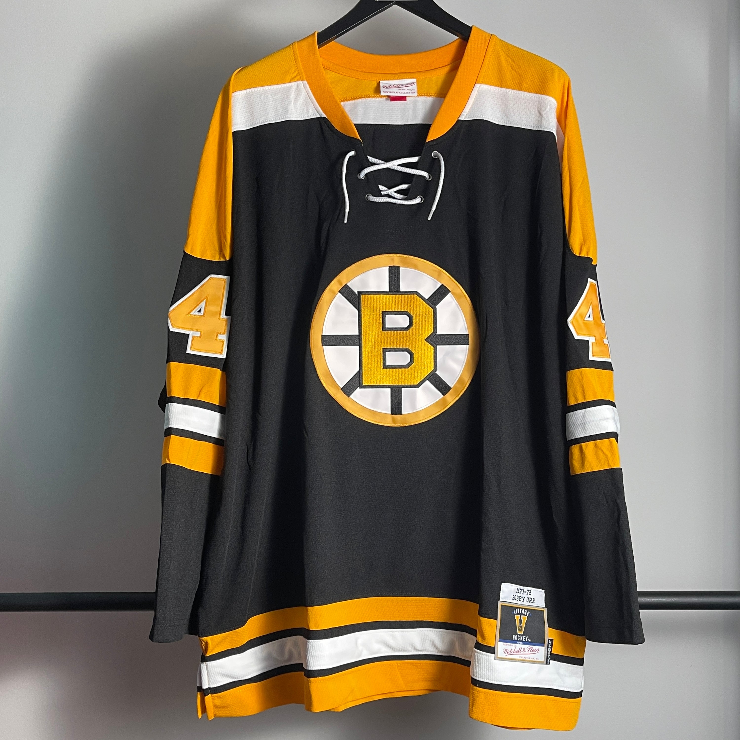 Mitchell&Ness NHL Boston Bruins Bobby Orr 1971-72 Jersey various sizes