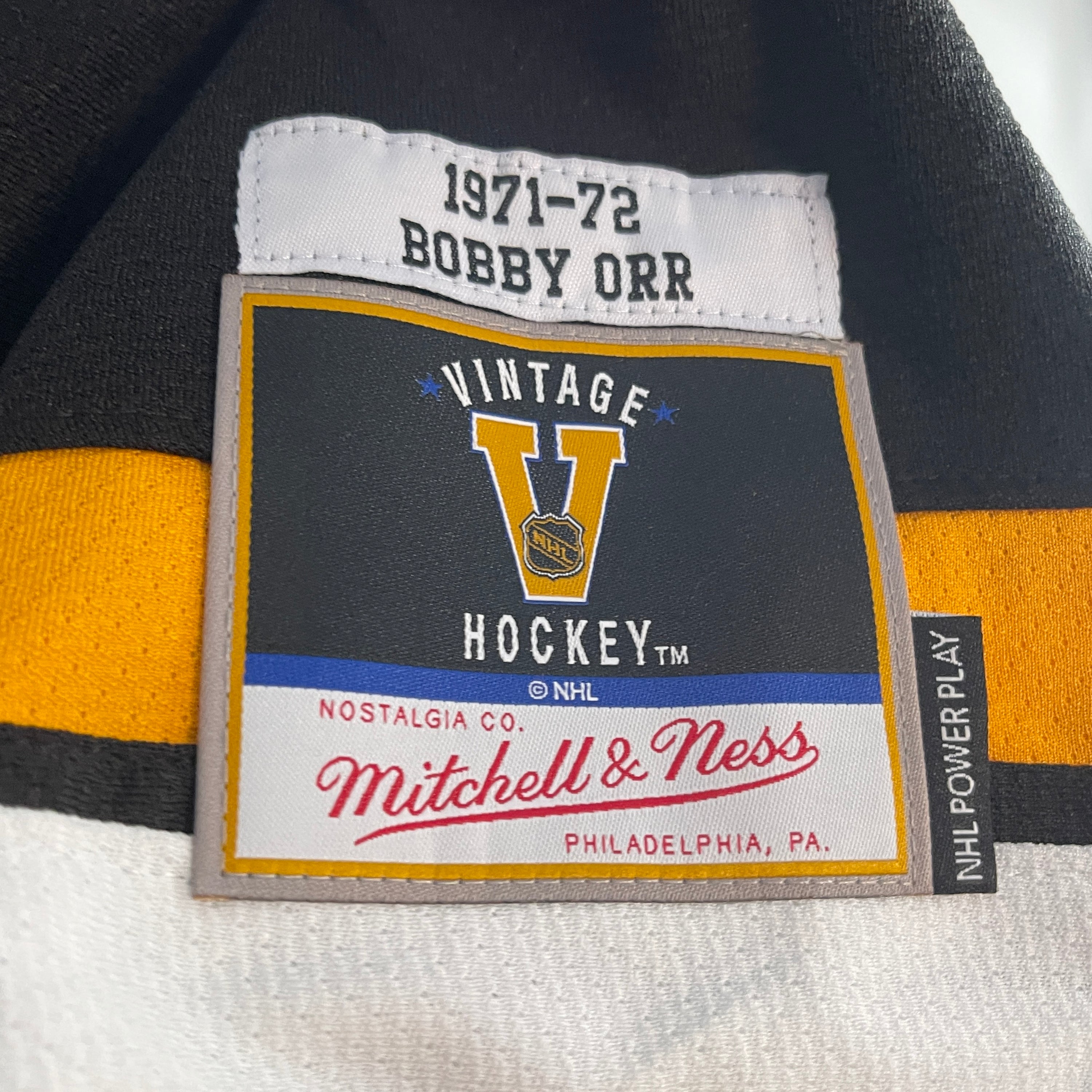 Mitchell&Ness NHL Boston Bruins Bobby Orr 1971-72 Jersey various sizes