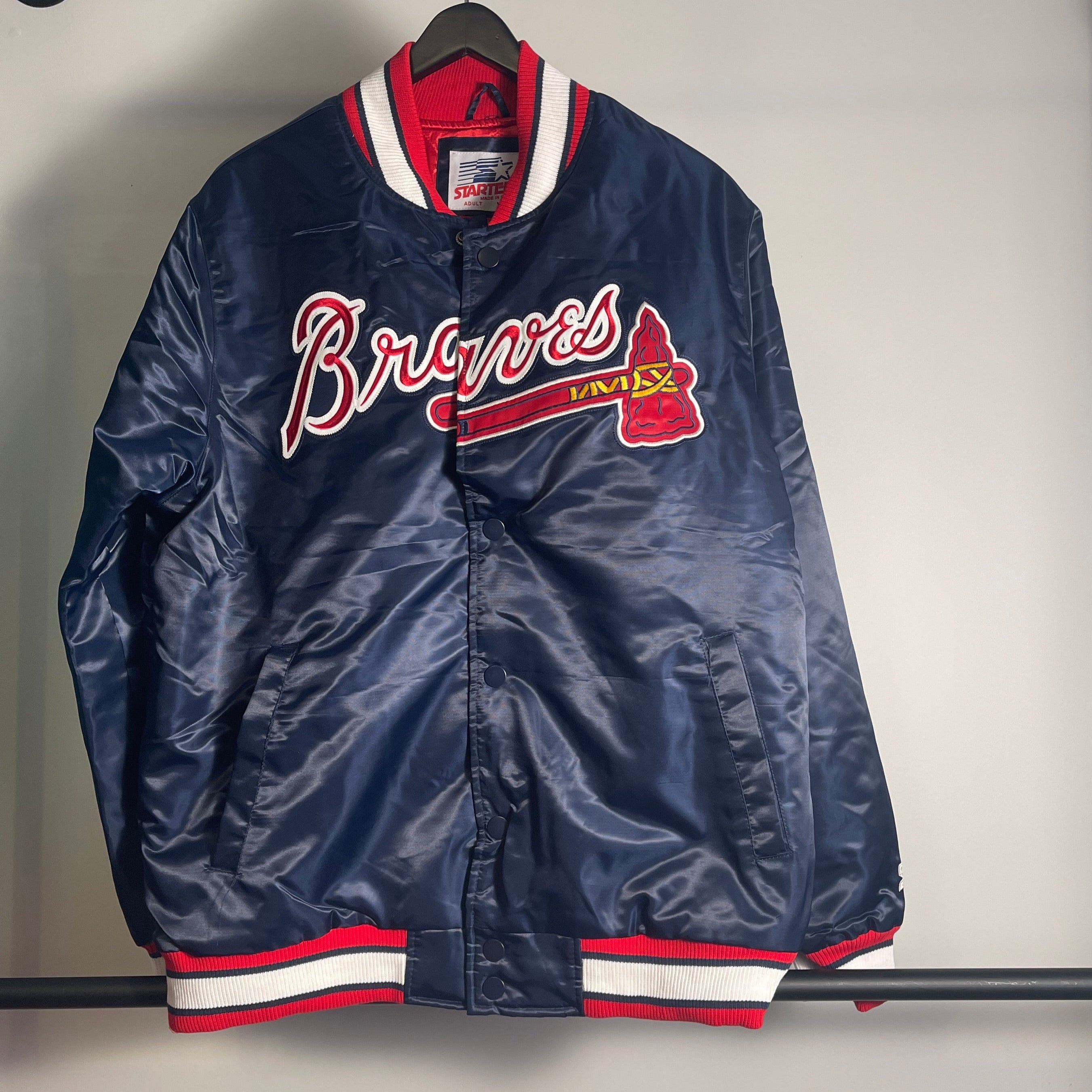 Starter Homage Exclusive MLB Atlanta Braves Jacket size XL