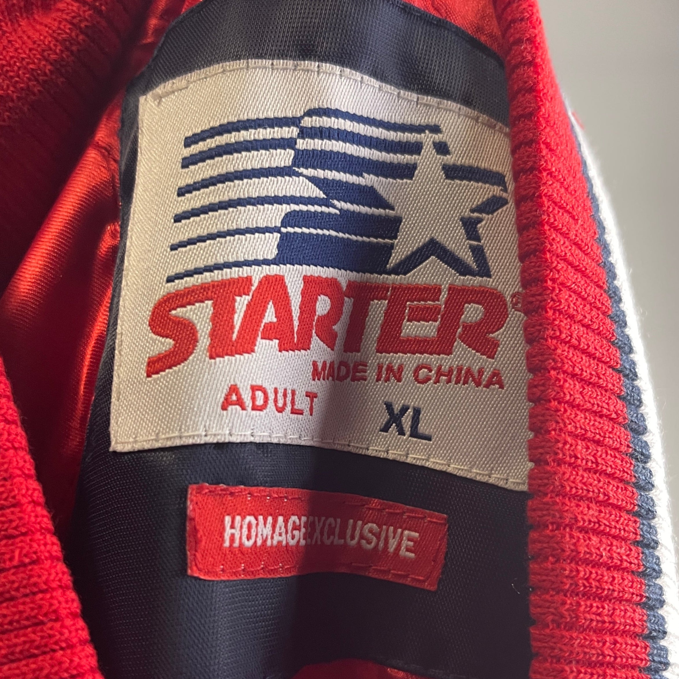 Starter Homage Exclusive MLB Atlanta Braves Jacket size XL